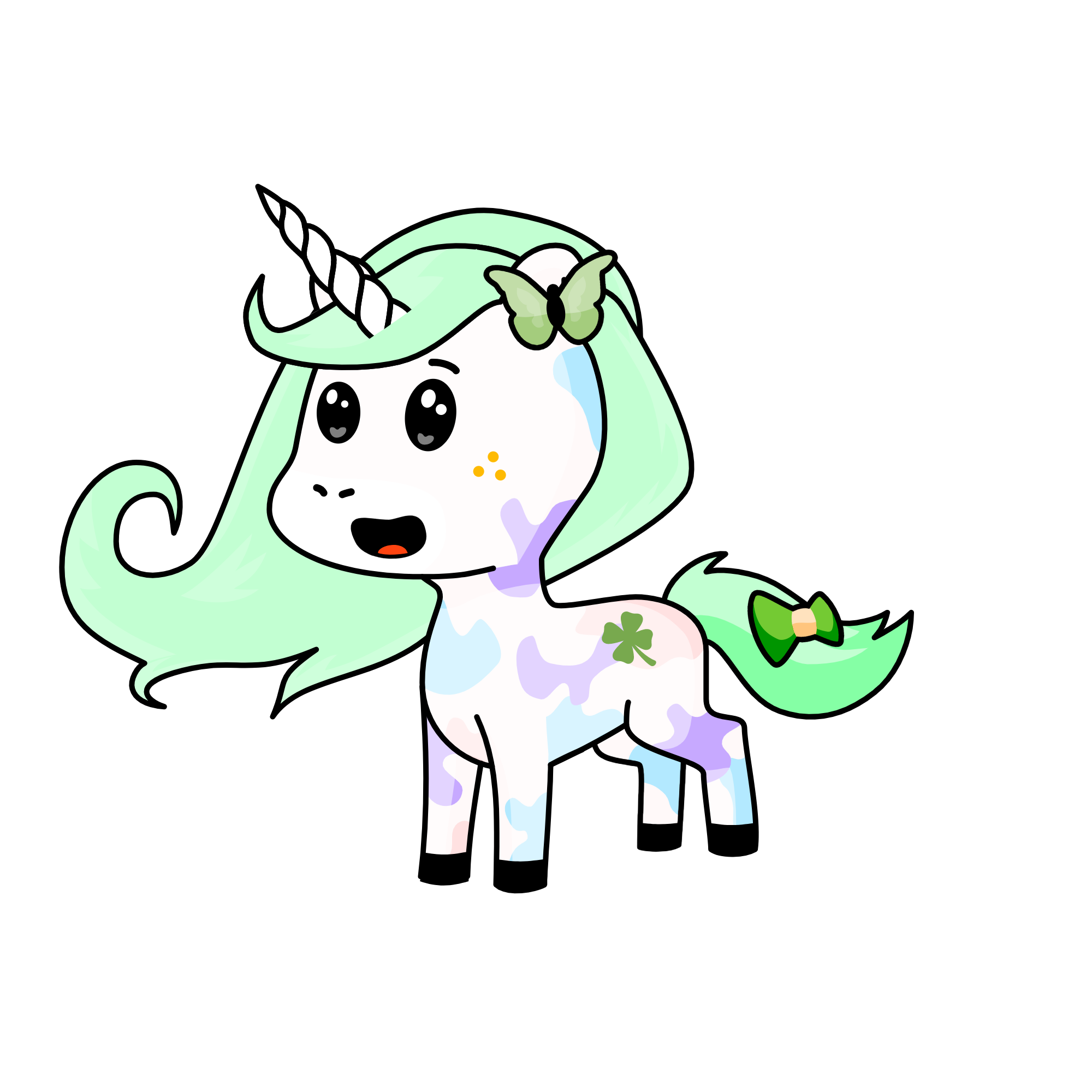 Pastel, the unicorn