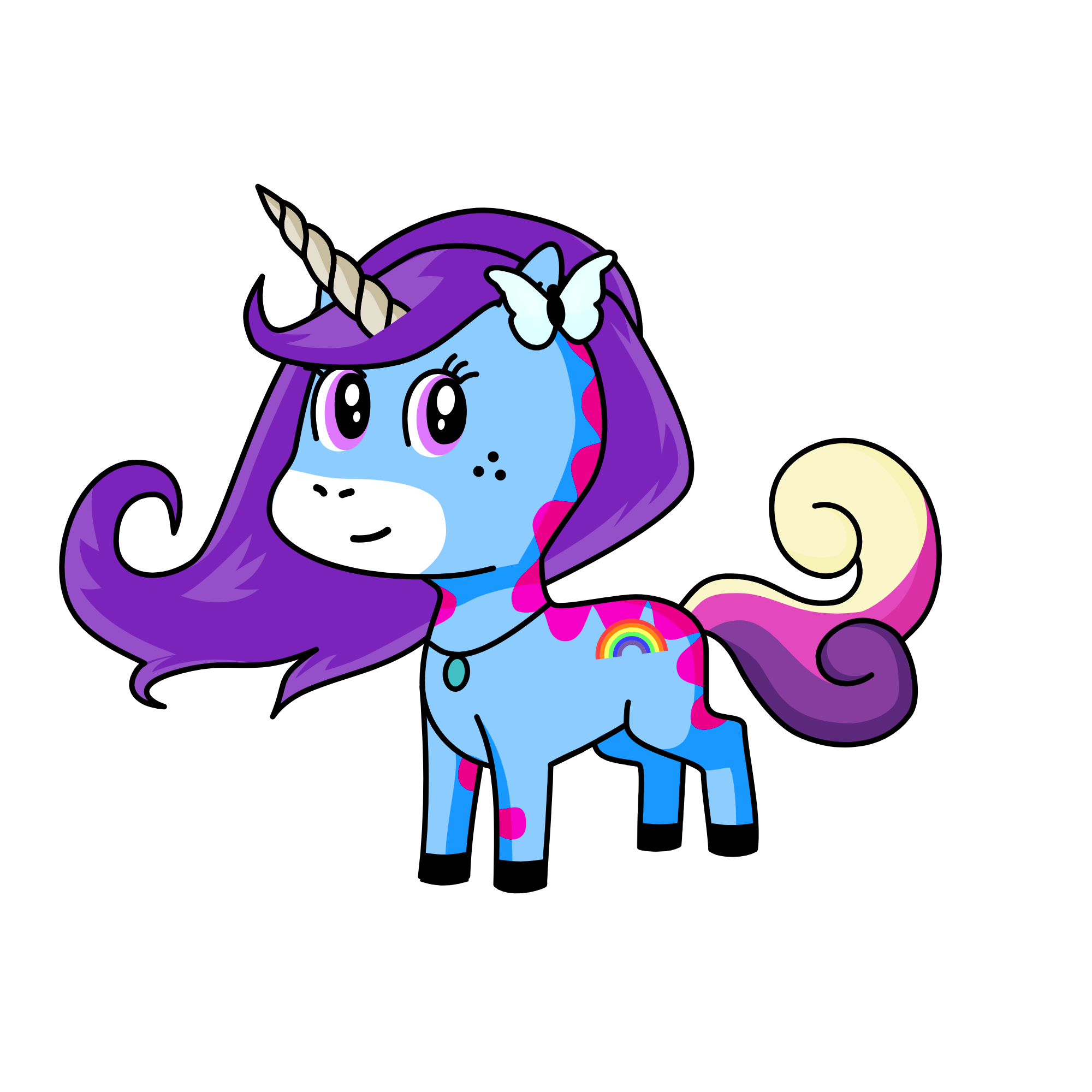 Sparkle, the unicorn
