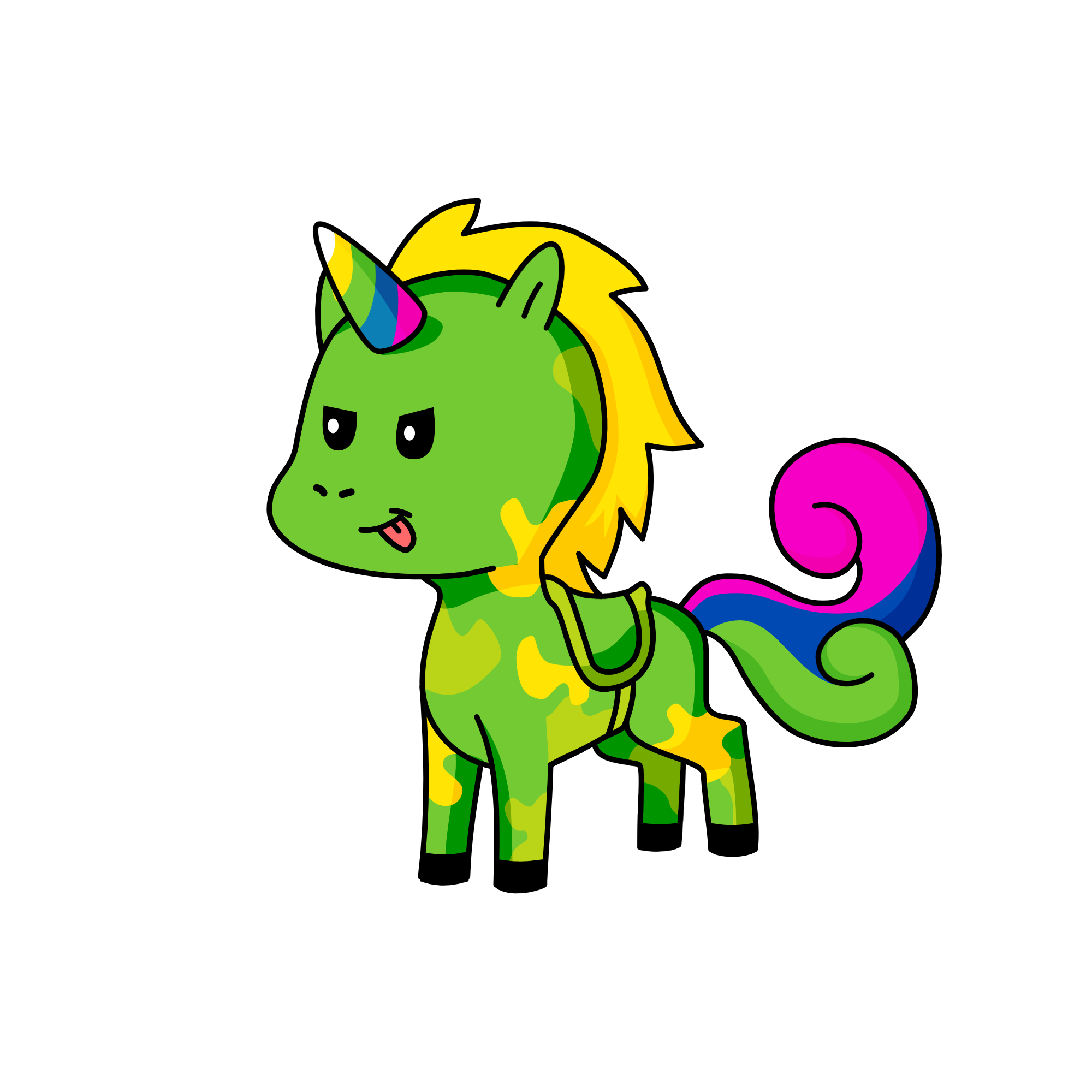 Rocky, the unicorn