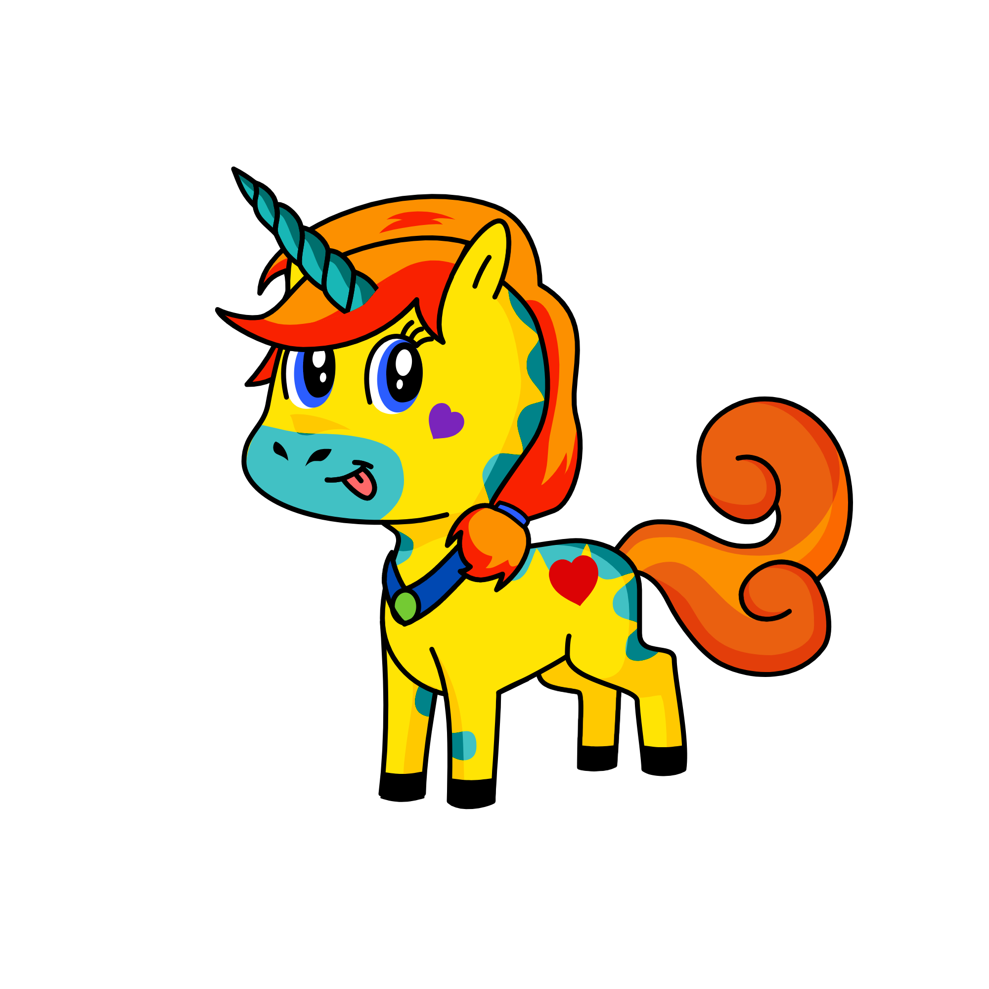 Naranjita🍊, the unicorn