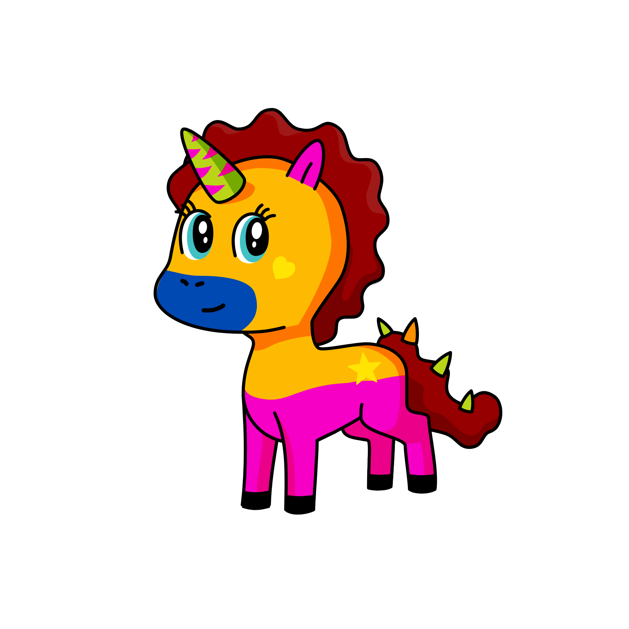 mommy, the unicorn