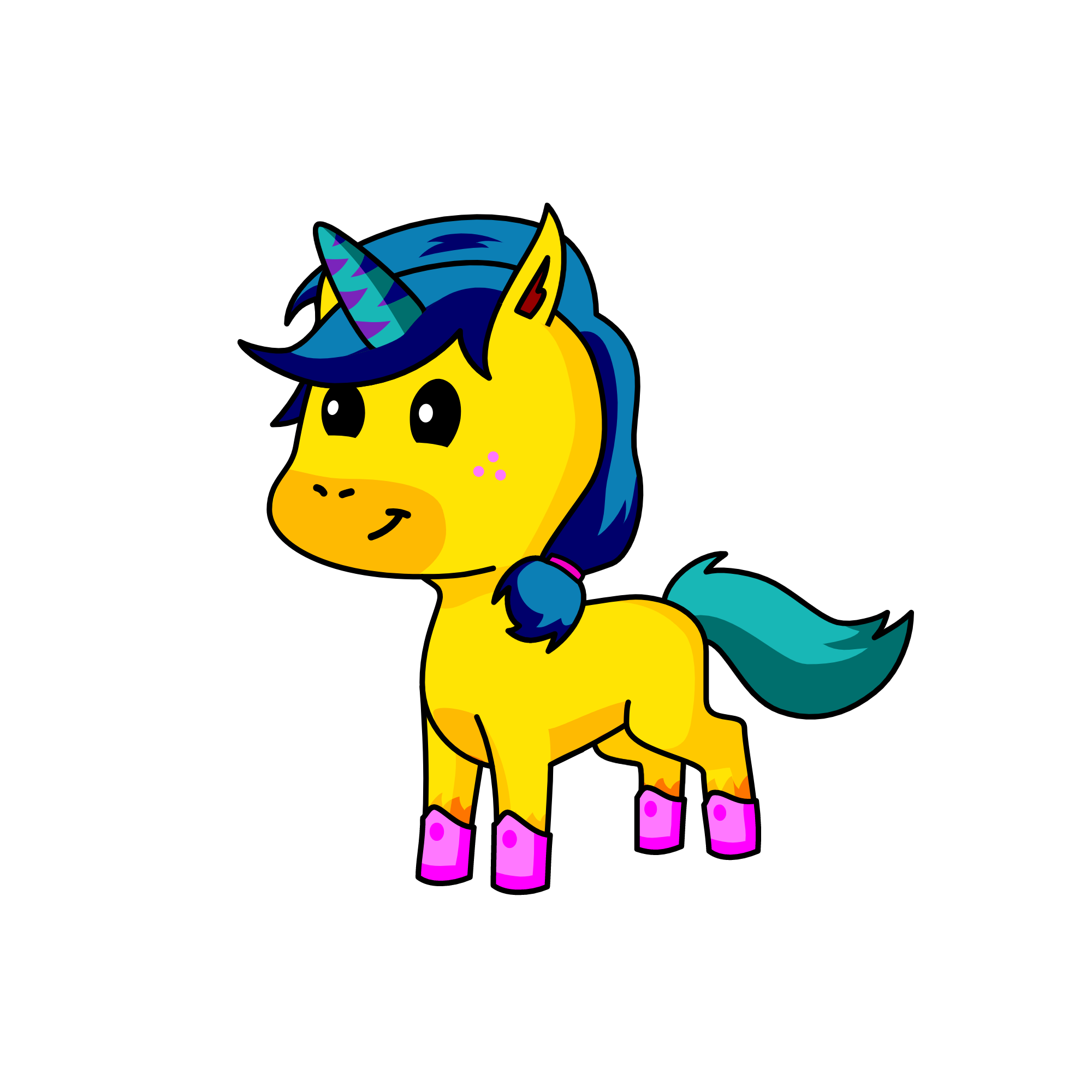 Trent, the unicorn