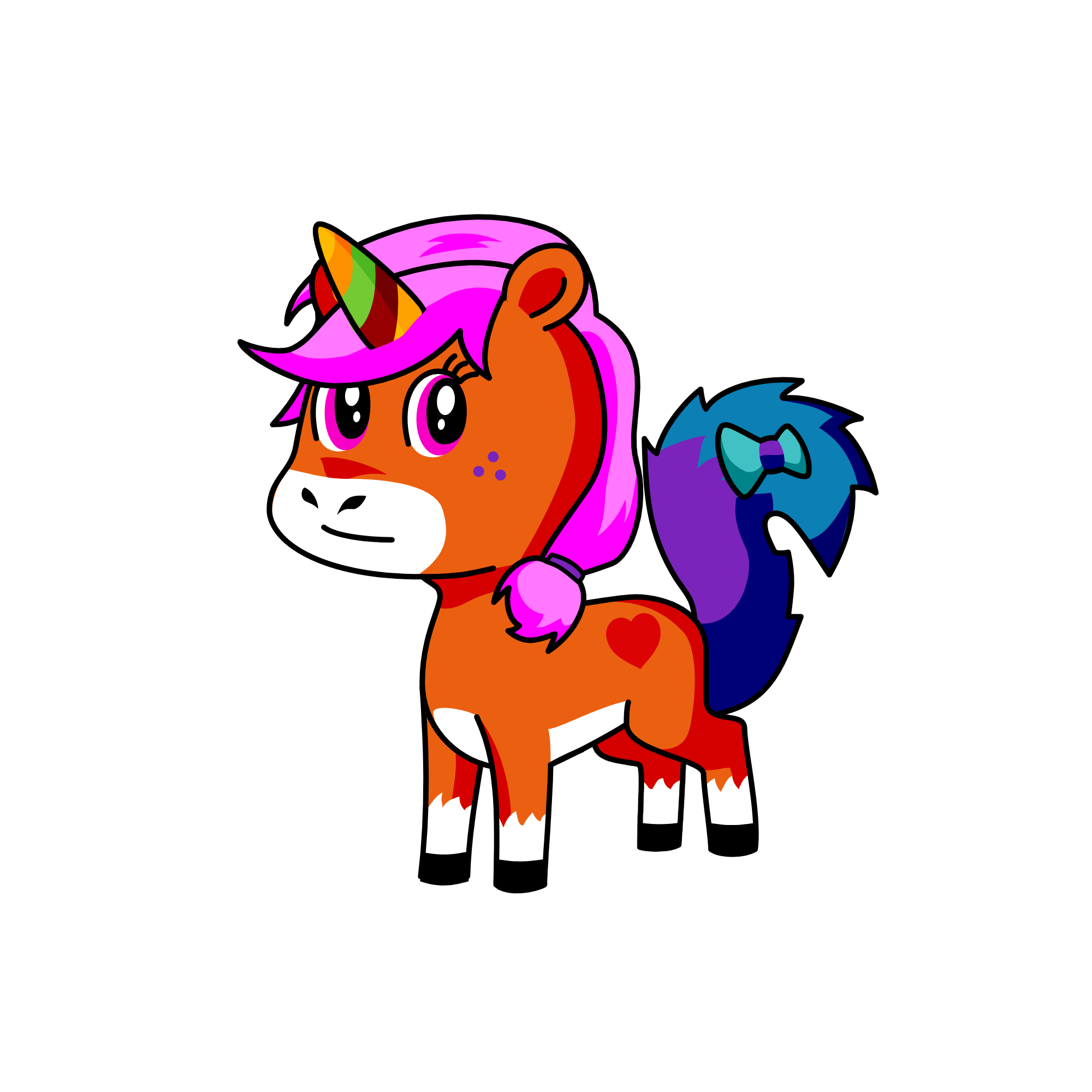 eat me! im yummy! i am healthy! its my dream to be eaten! get your oven then tern me into stew , the unicorn