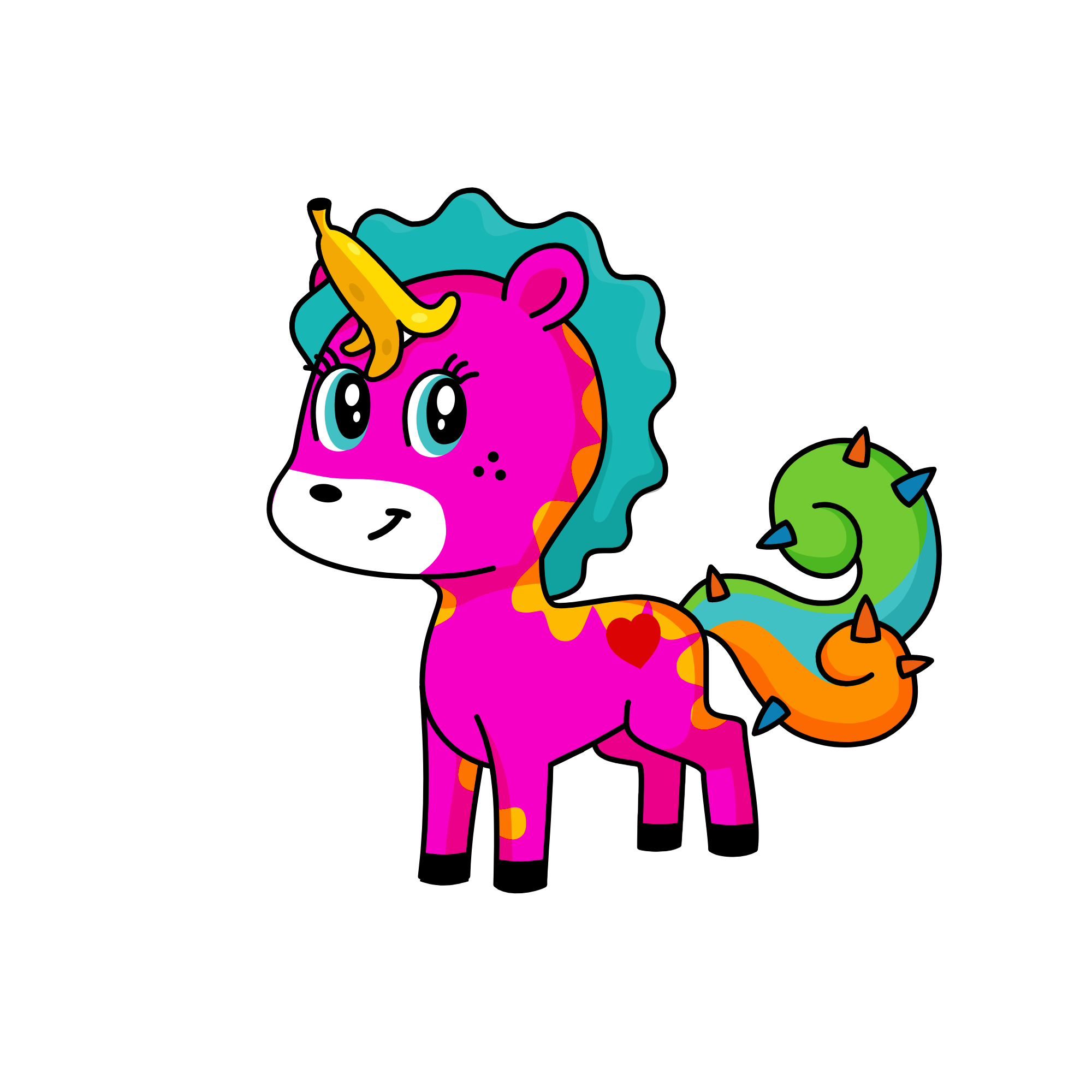 eat me! im a banana im a banana!, the unicorn