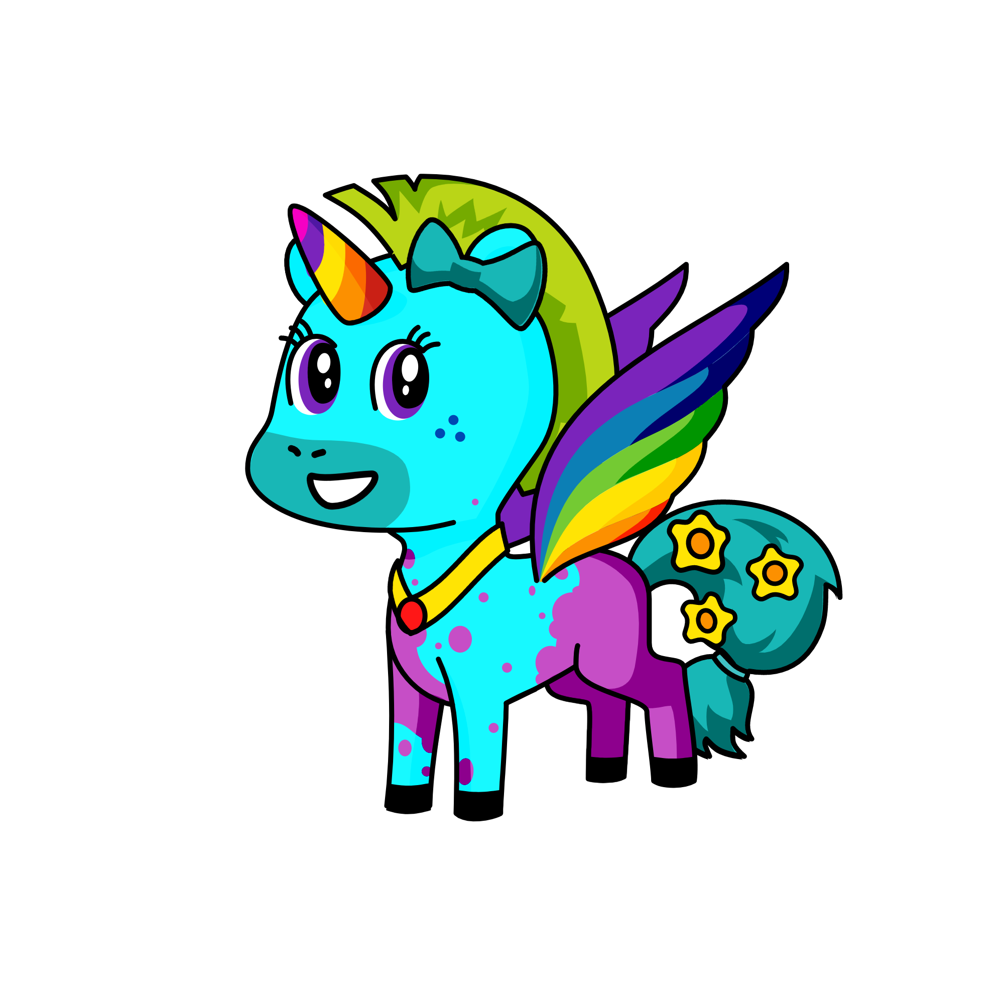 Lilly, the unicorn