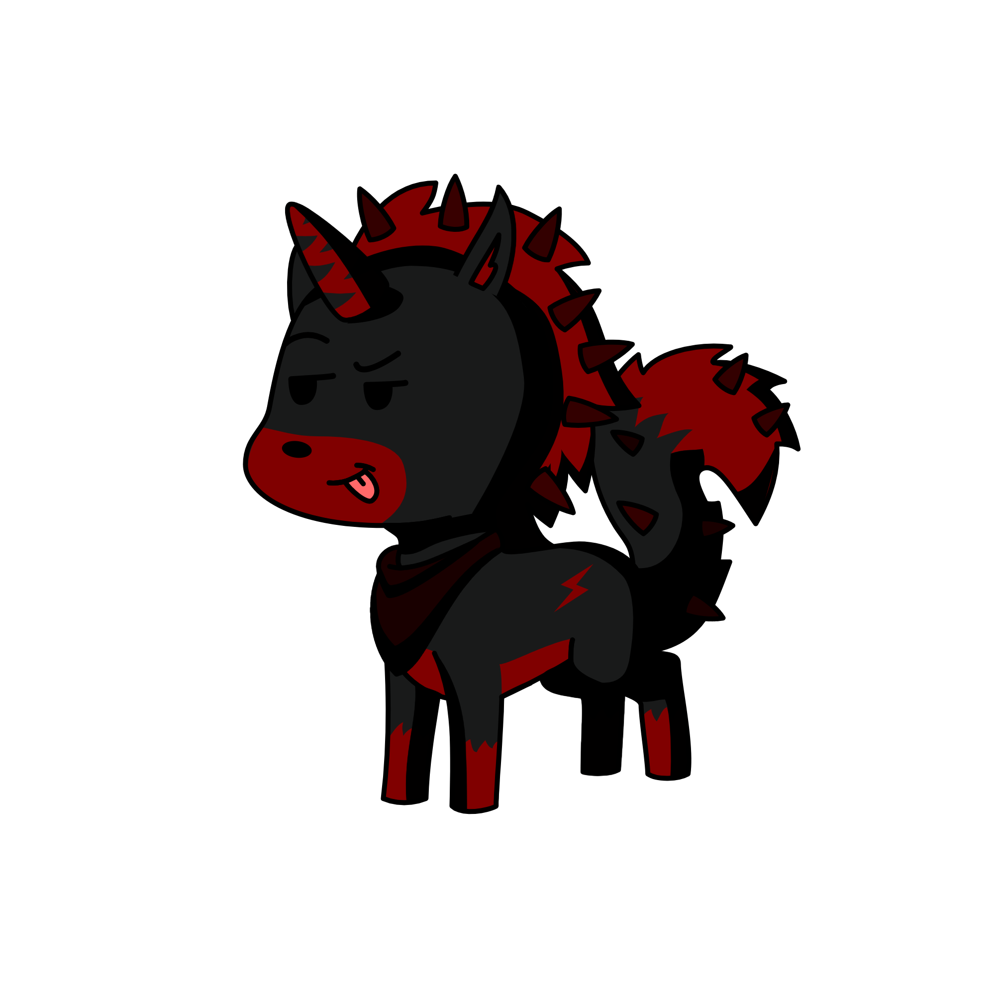 spike, the unicorn