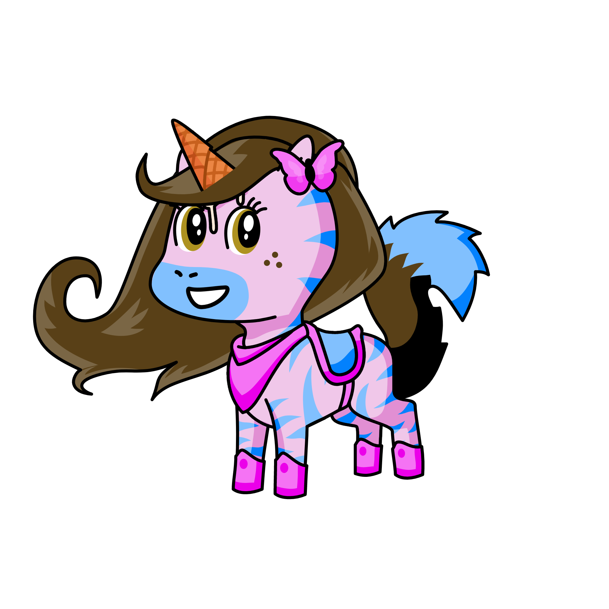 Lela, the unicorn