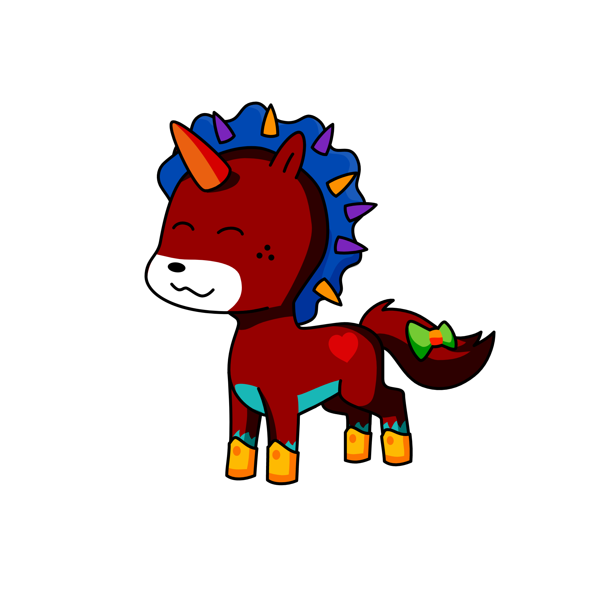 Midnights friend Friday-night, the unicorn