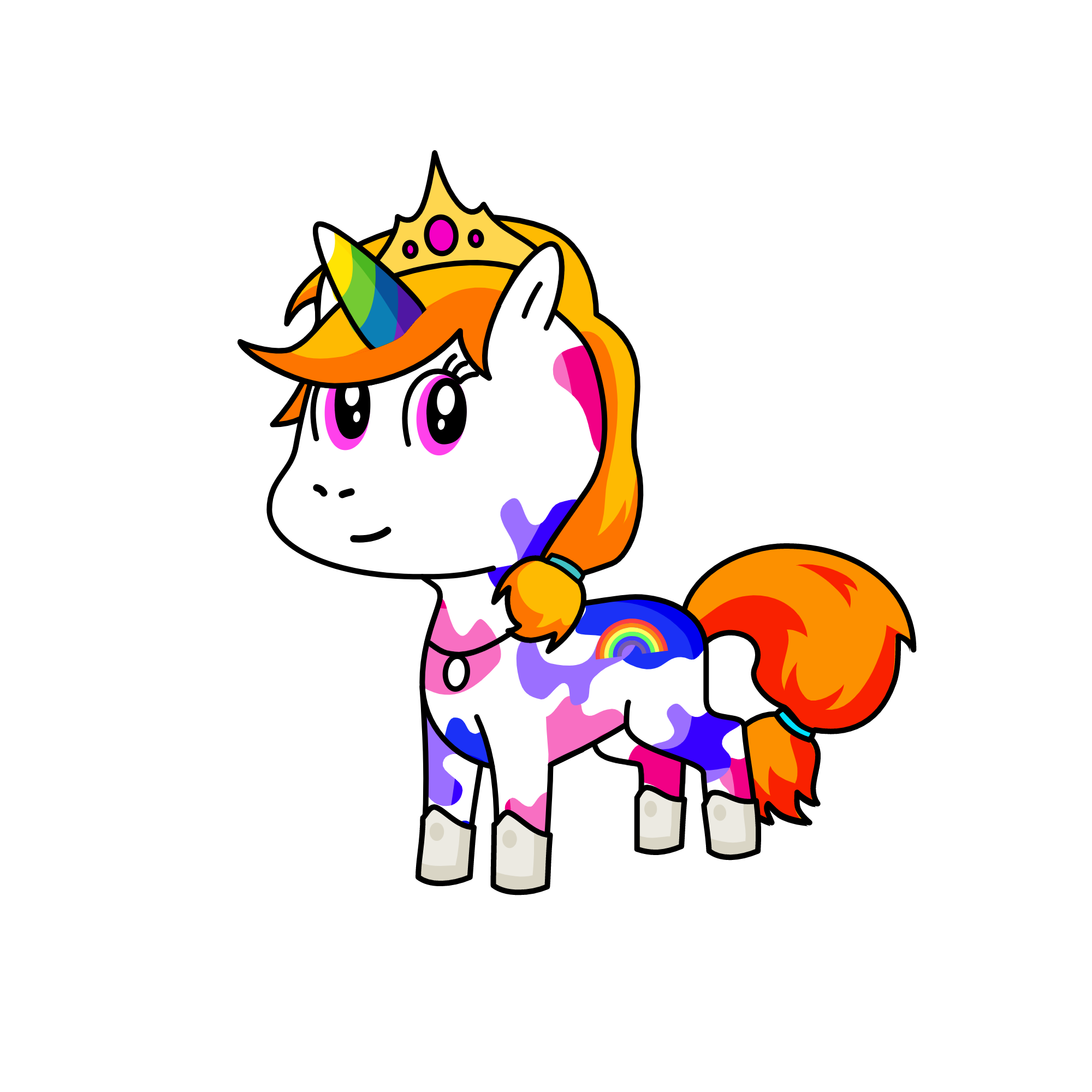 starfire, the unicorn
