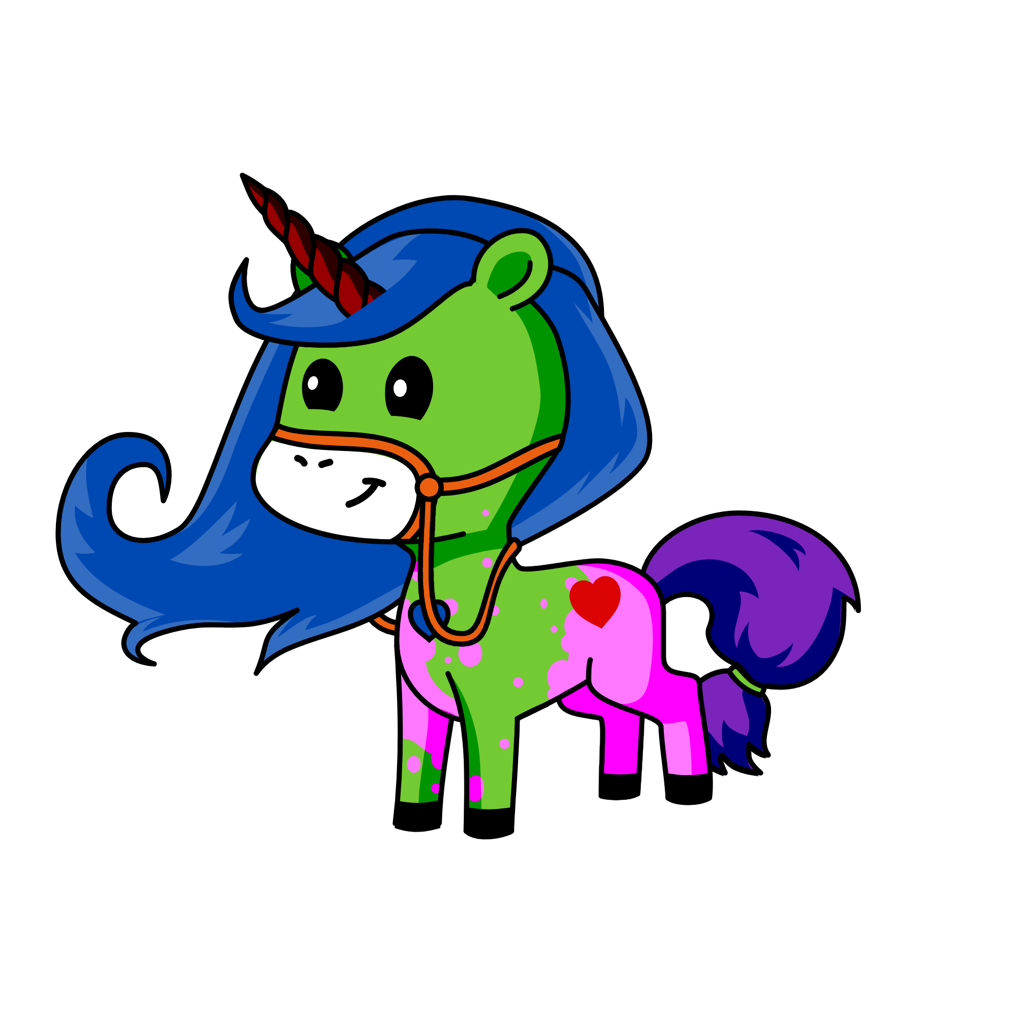 eat me! get your blenders then juice me! drink my blood, the unicorn