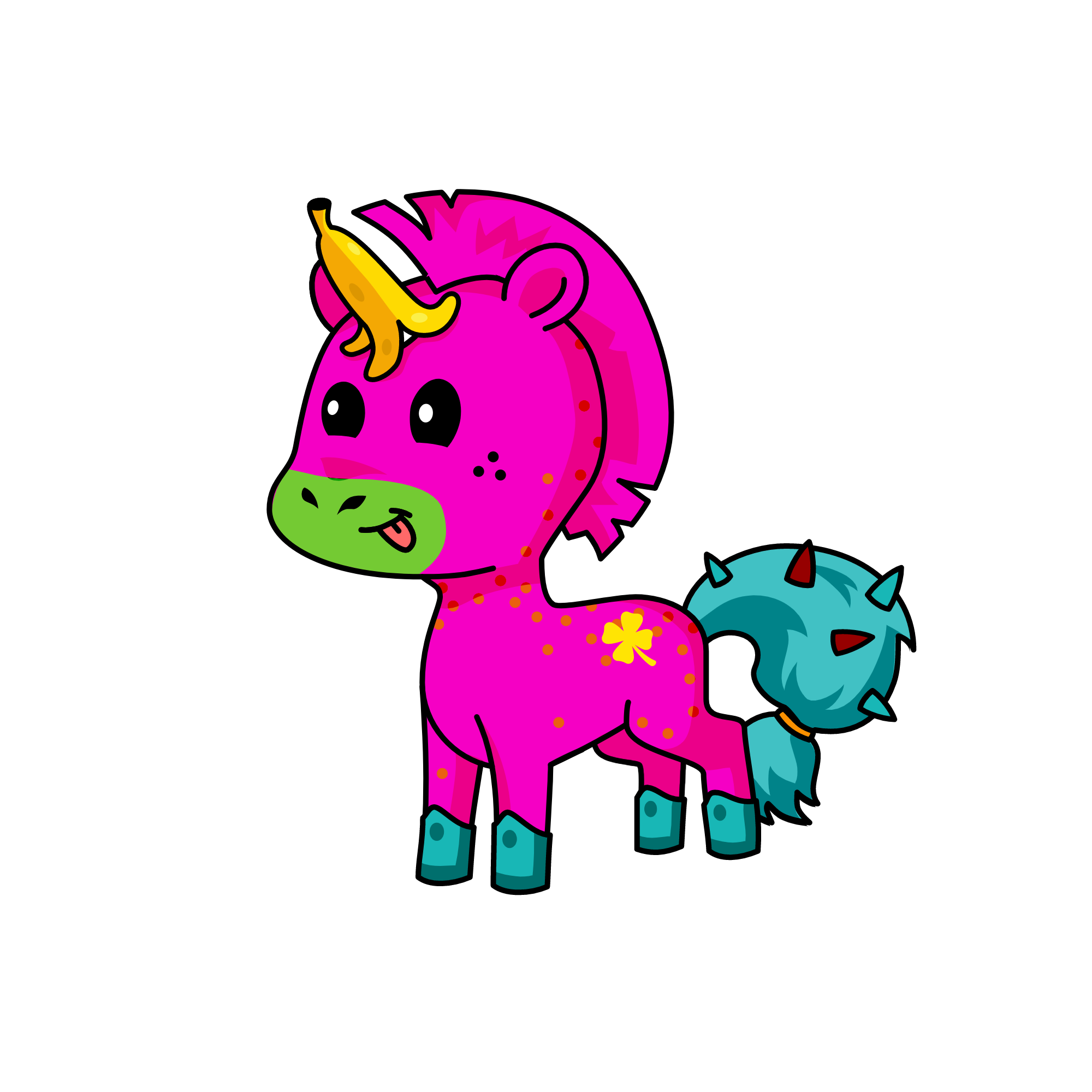 help me.....!!!!! im a sick unicorn my name is chicken..., the unicorn