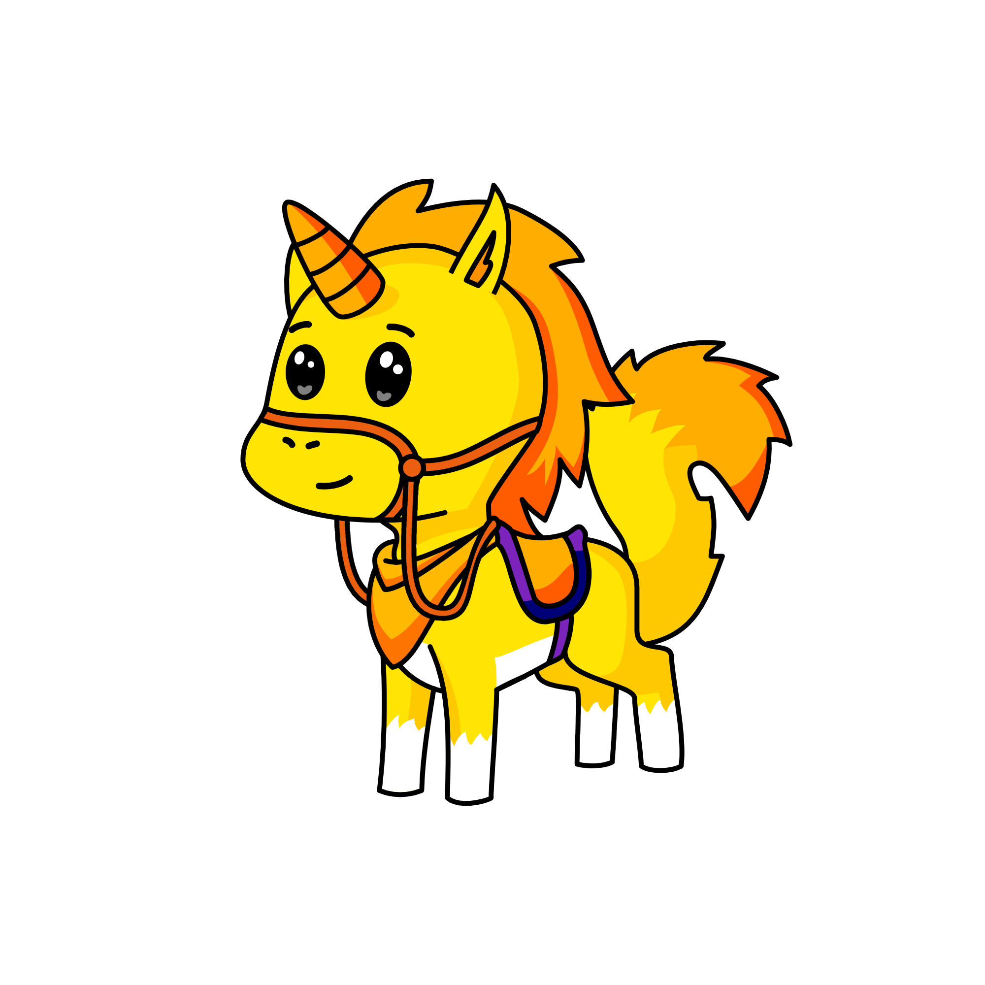 Rising Sun, the unicorn