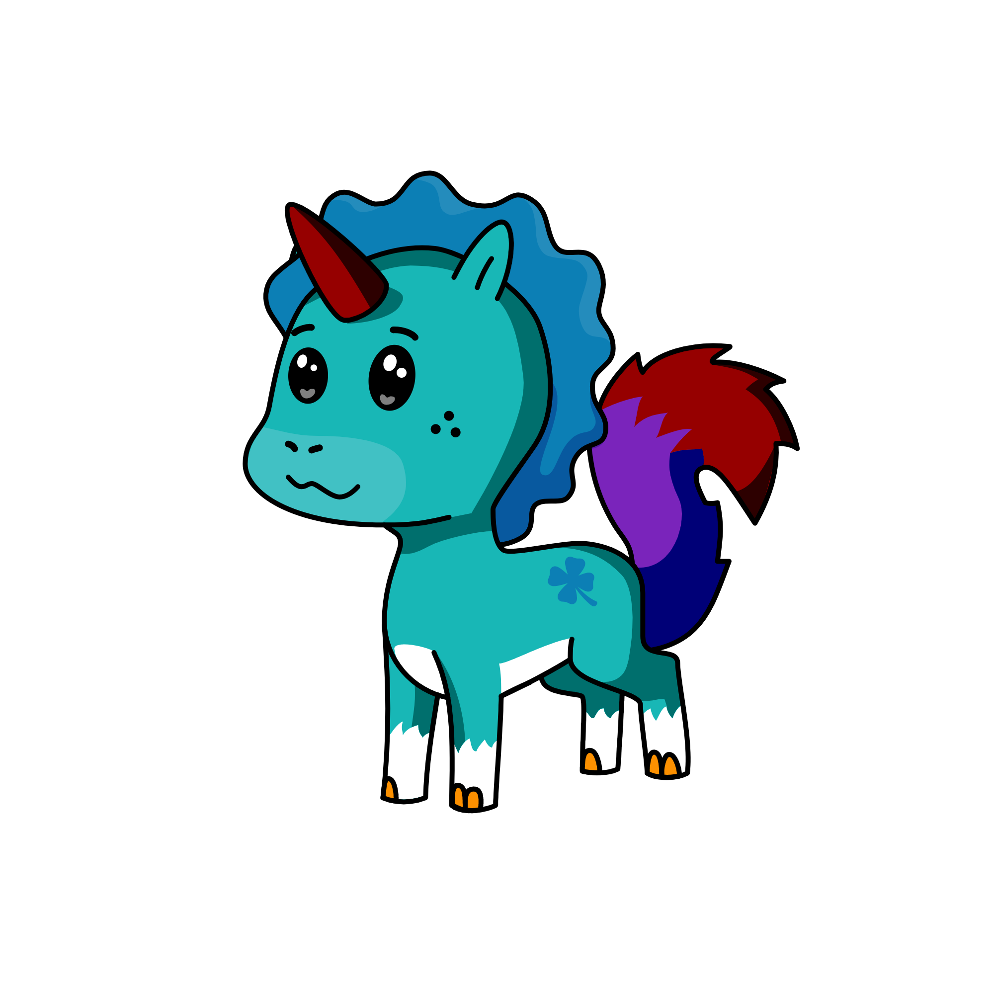 Leaf, the unicorn
