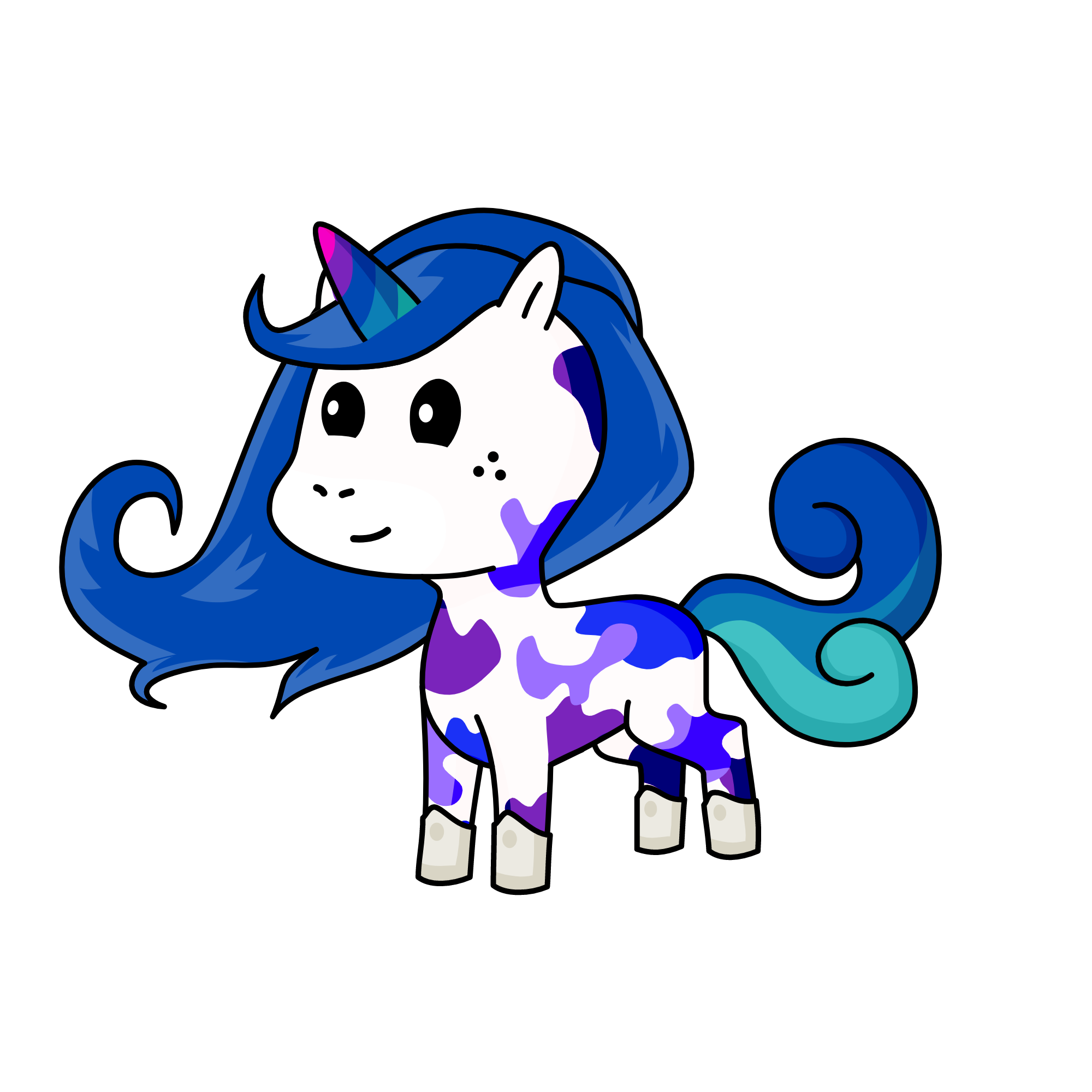 night, the unicorn
