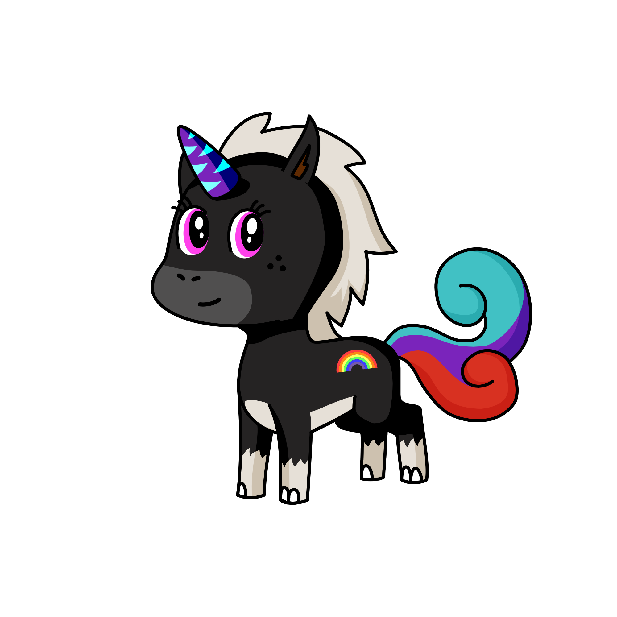 hihi, the unicorn
