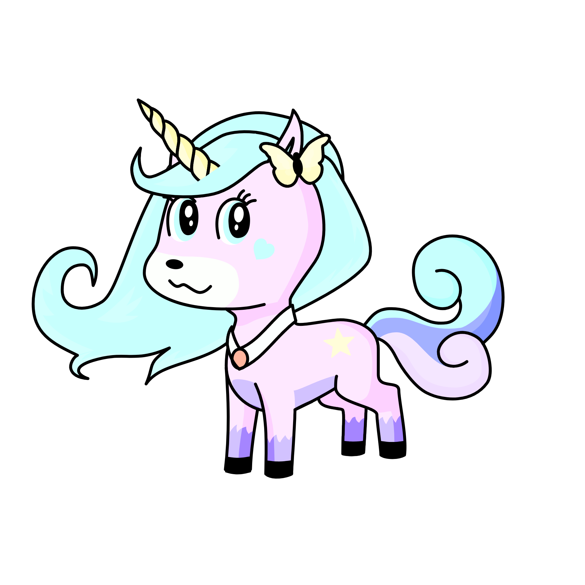 Galaxy, the unicorn