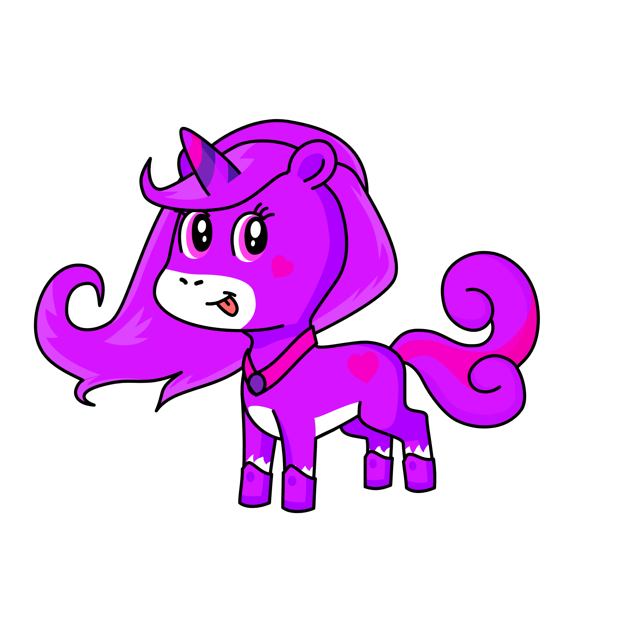 UniPatricinha, the unicorn