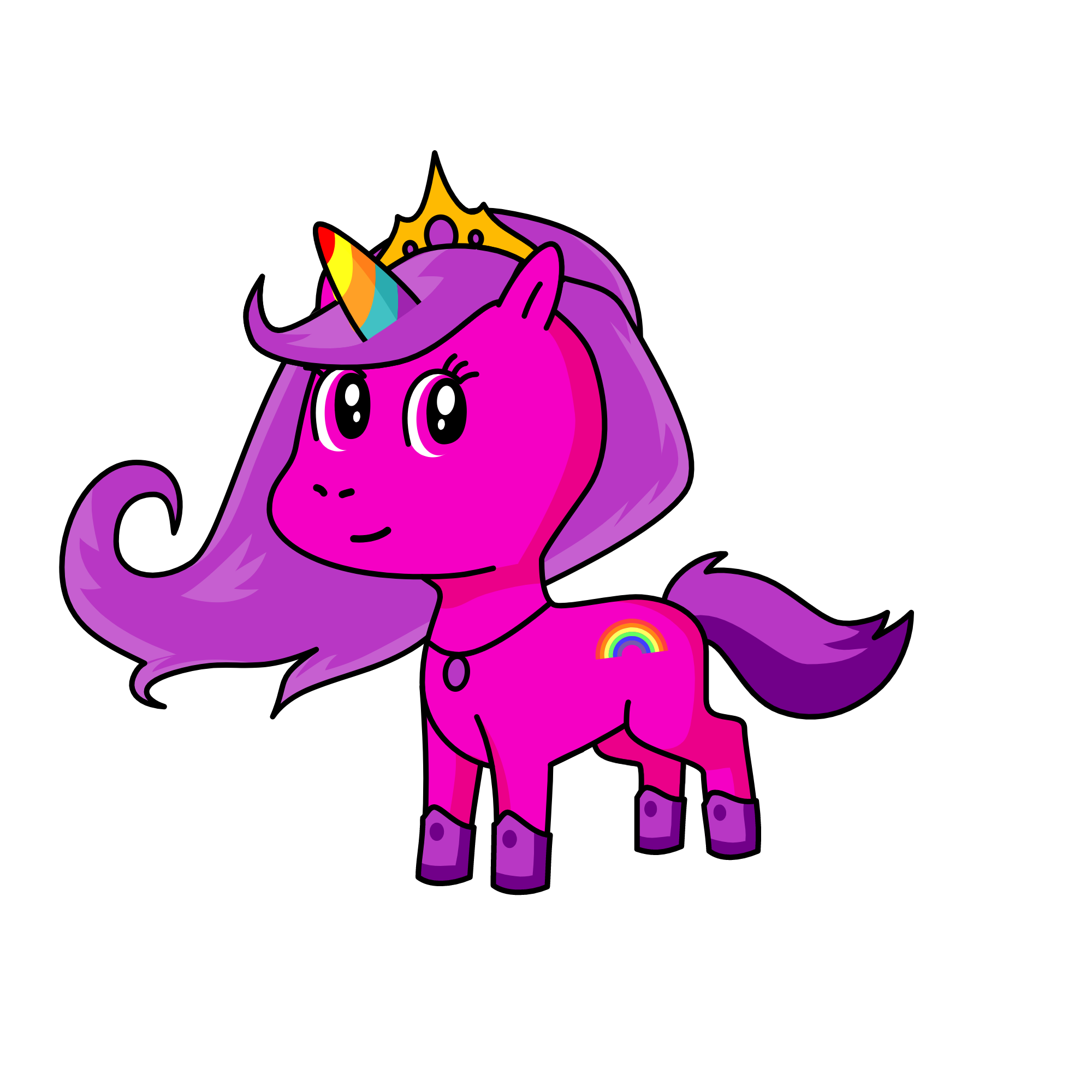 Barbi, the unicorn