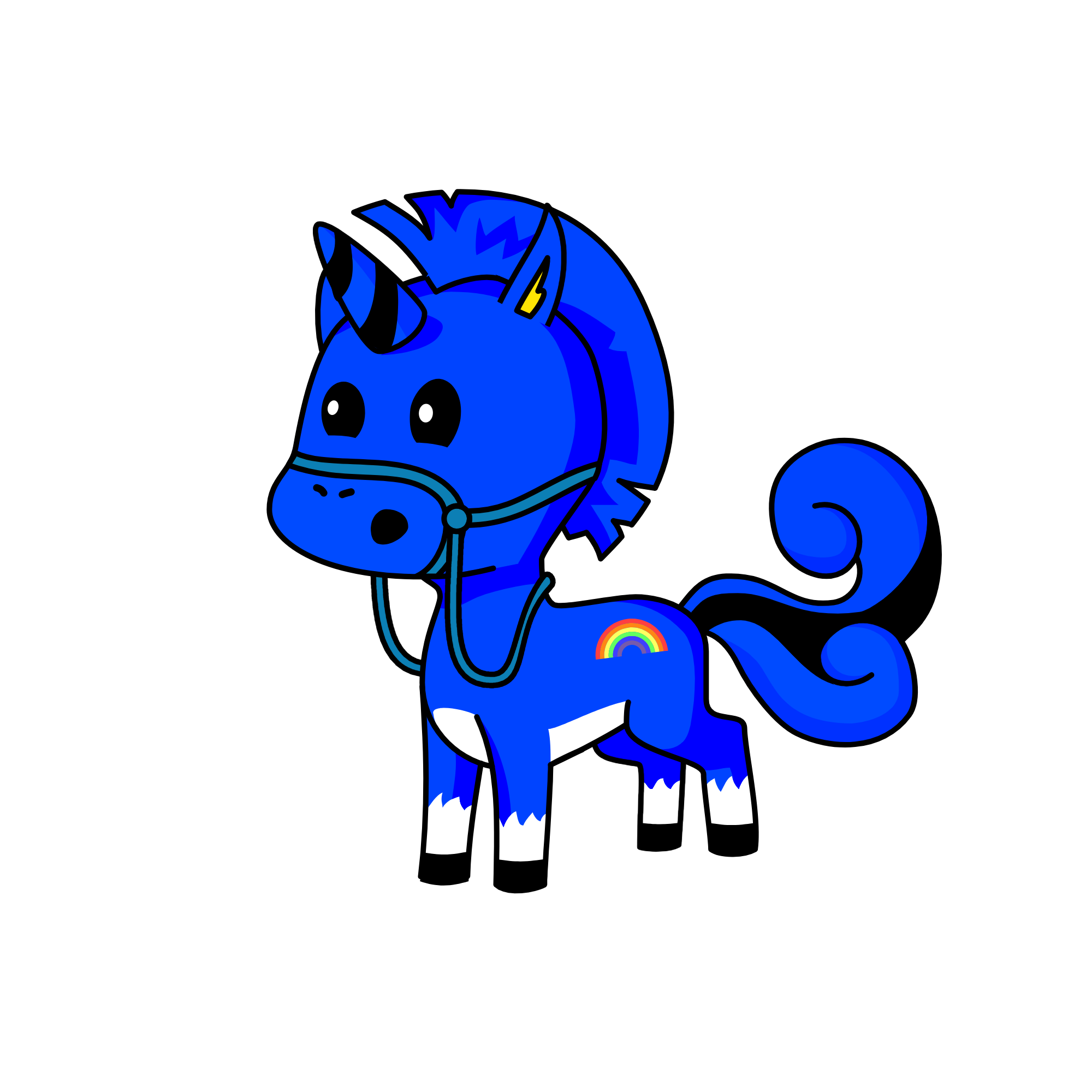 Clock, the unicorn