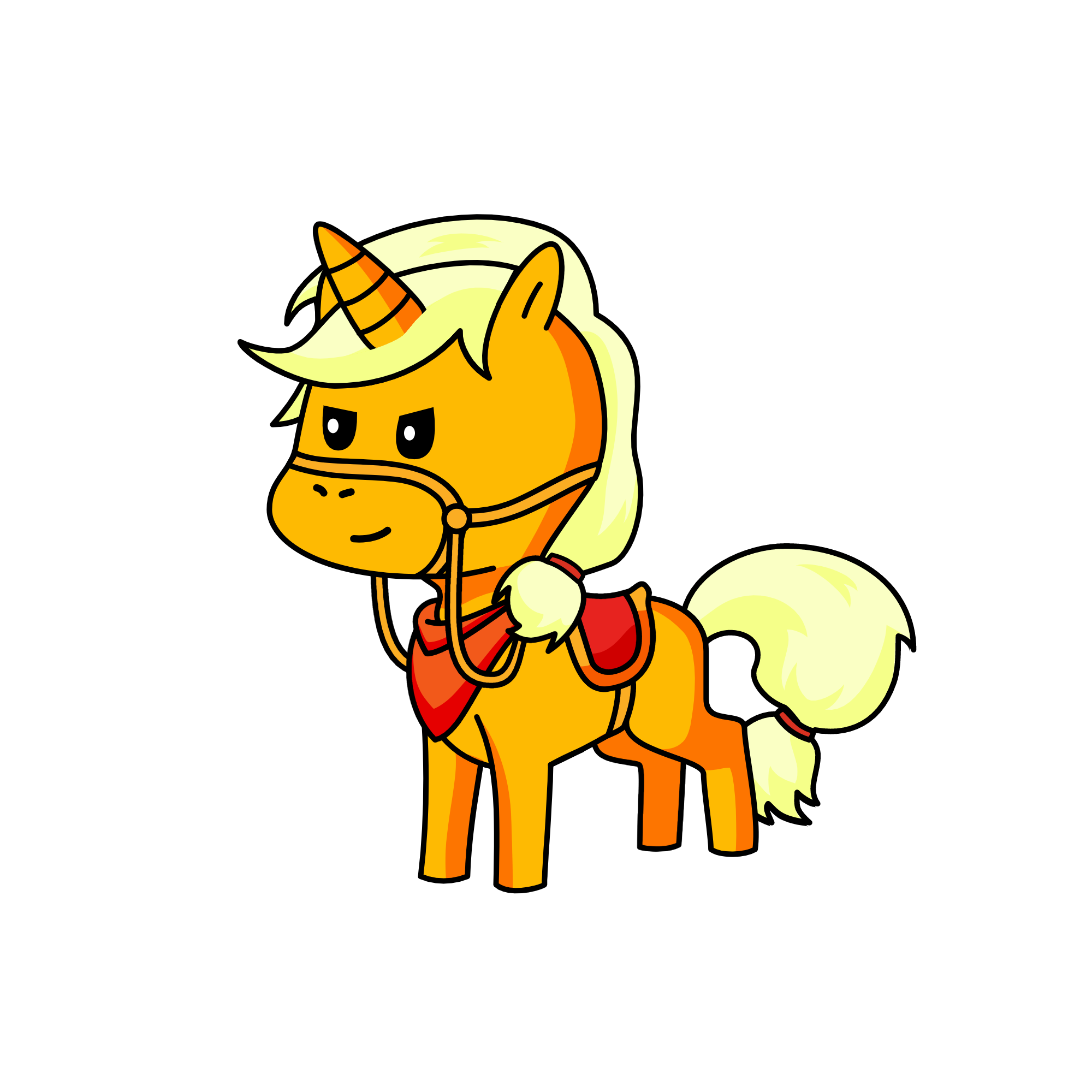 Applejack, the unicorn