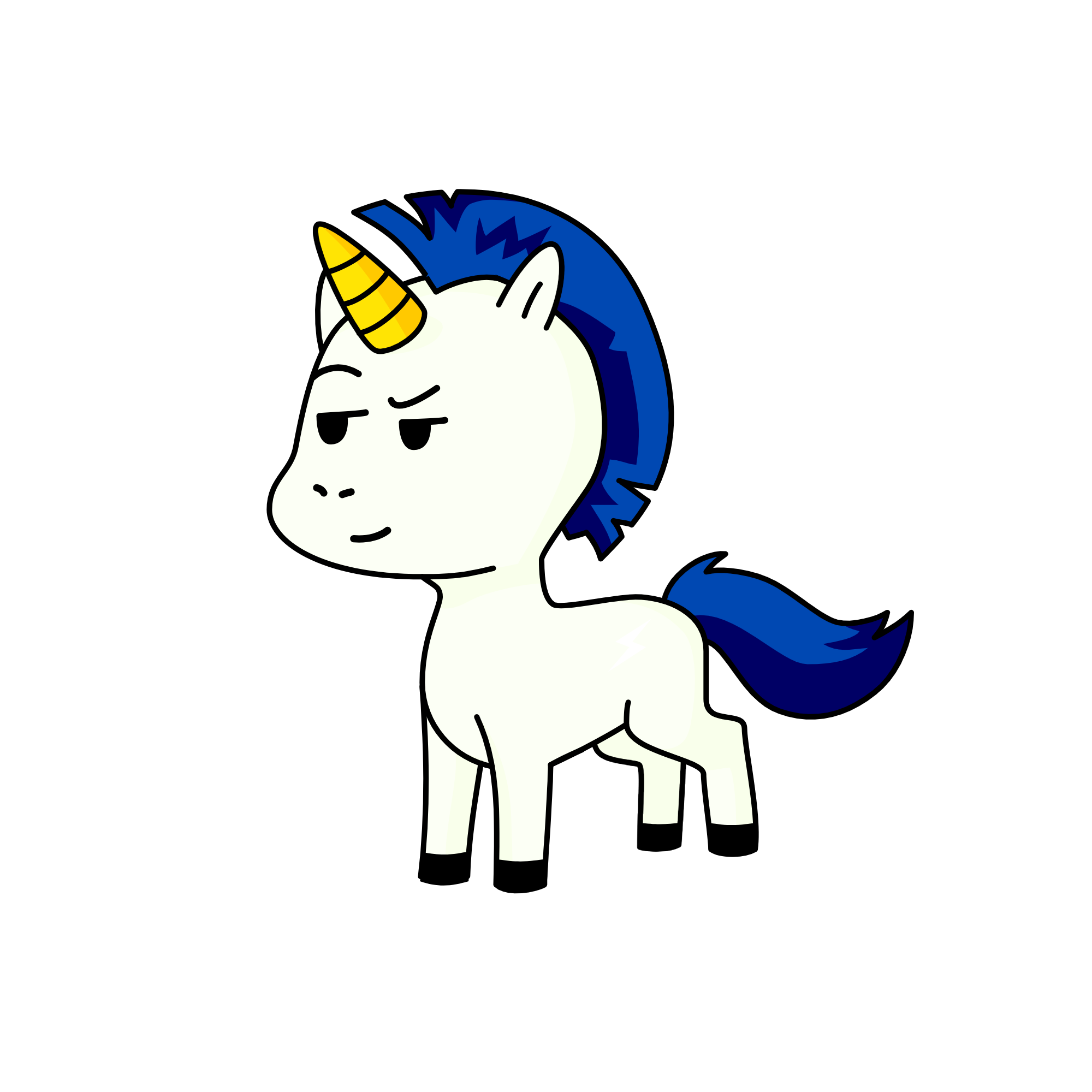 Scar, the unicorn