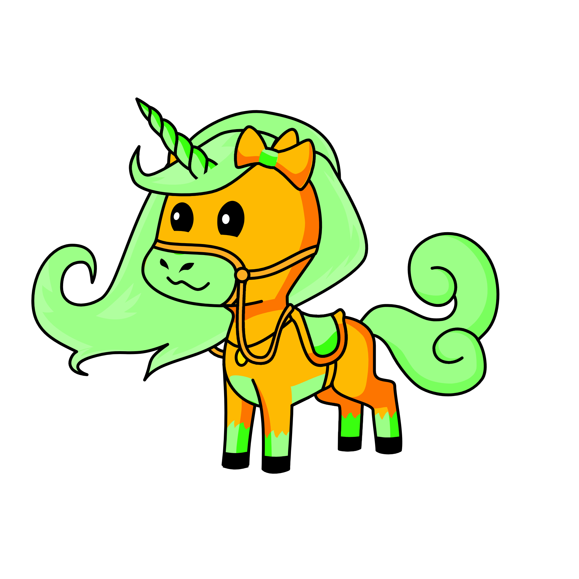 Teabag, the unicorn
