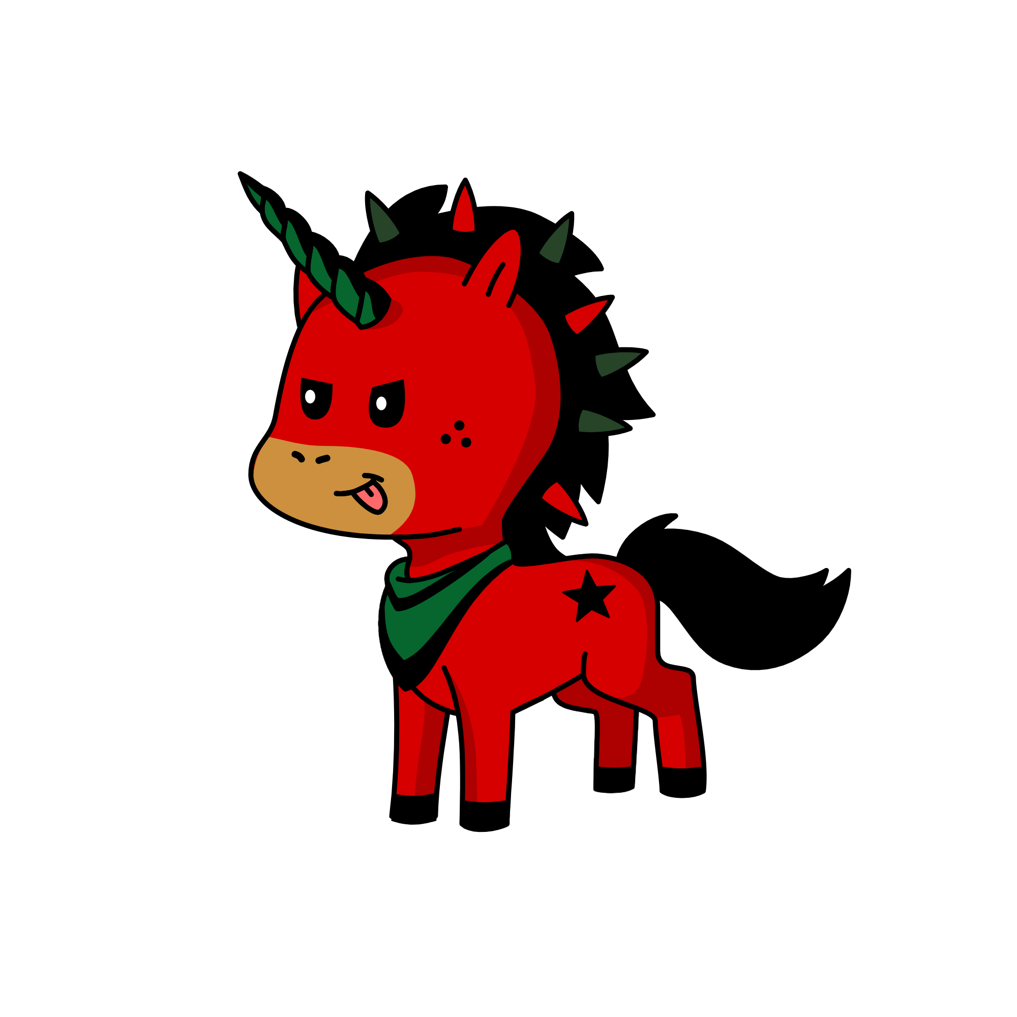Flare, the unicorn