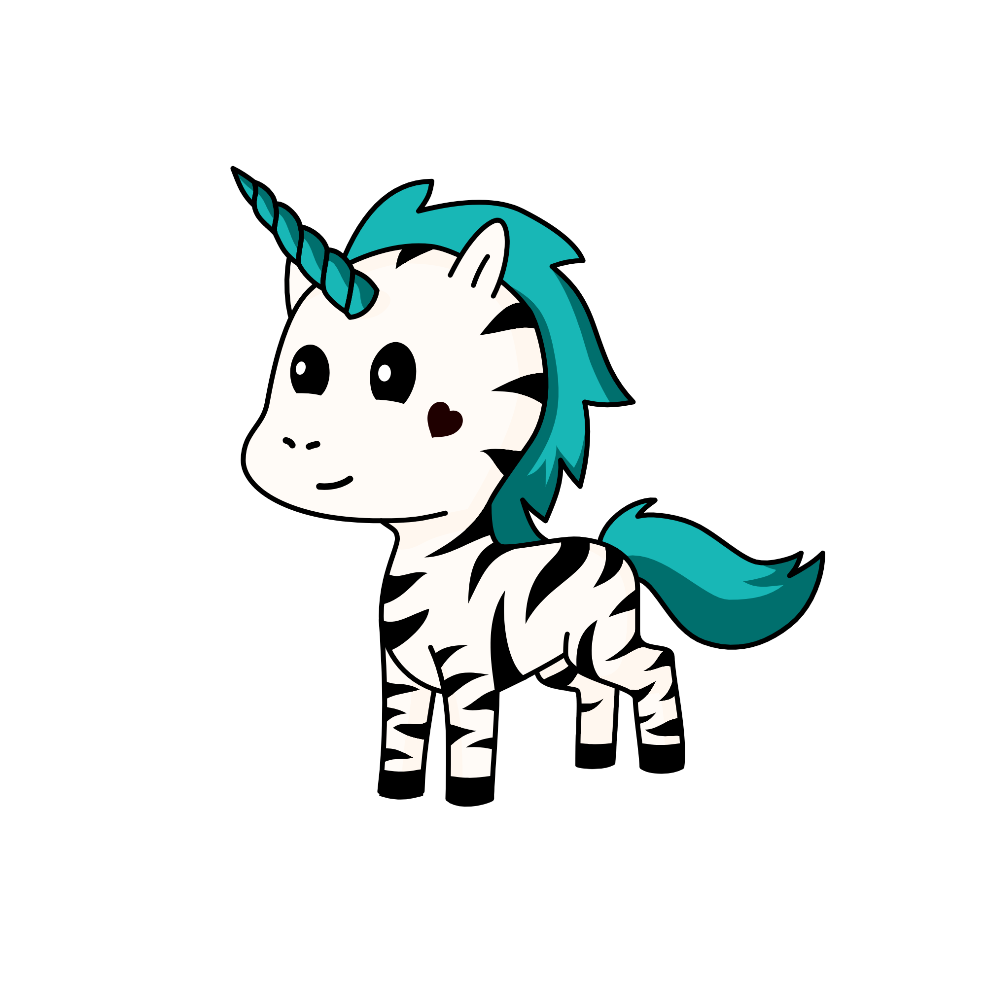 Blue Berry, the unicorn