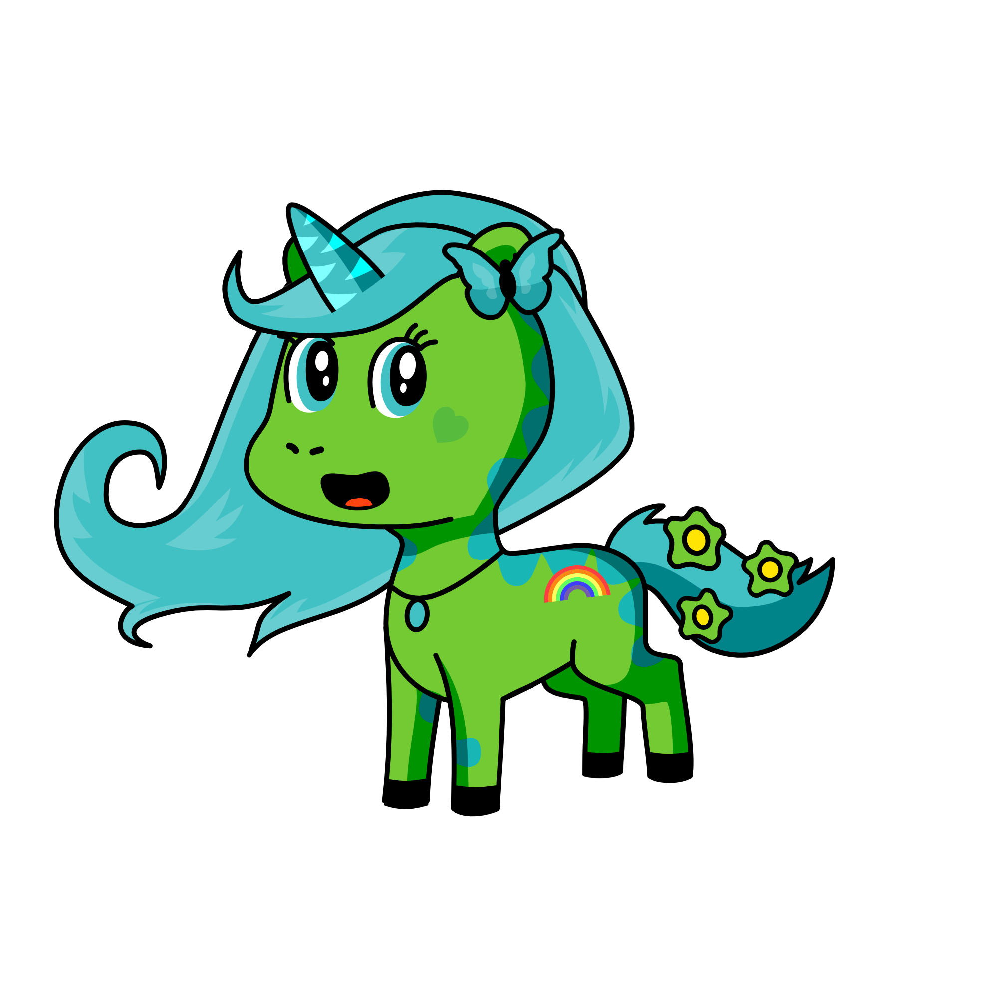 Eartha, the unicorn