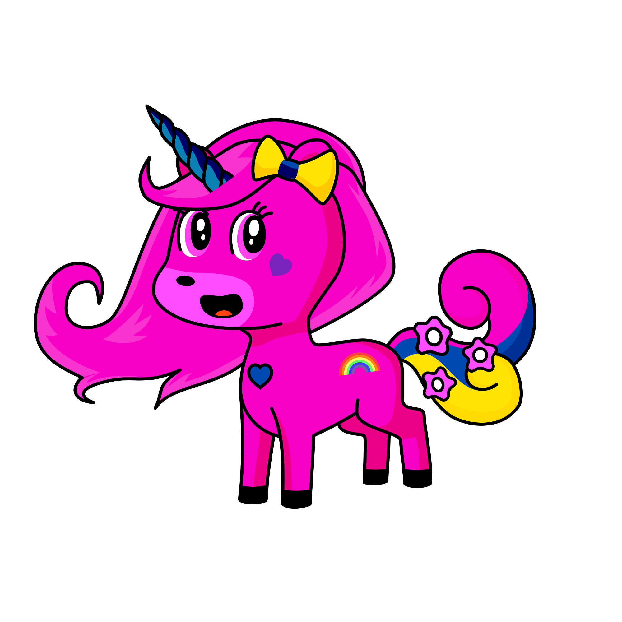 sparkels, the unicorn