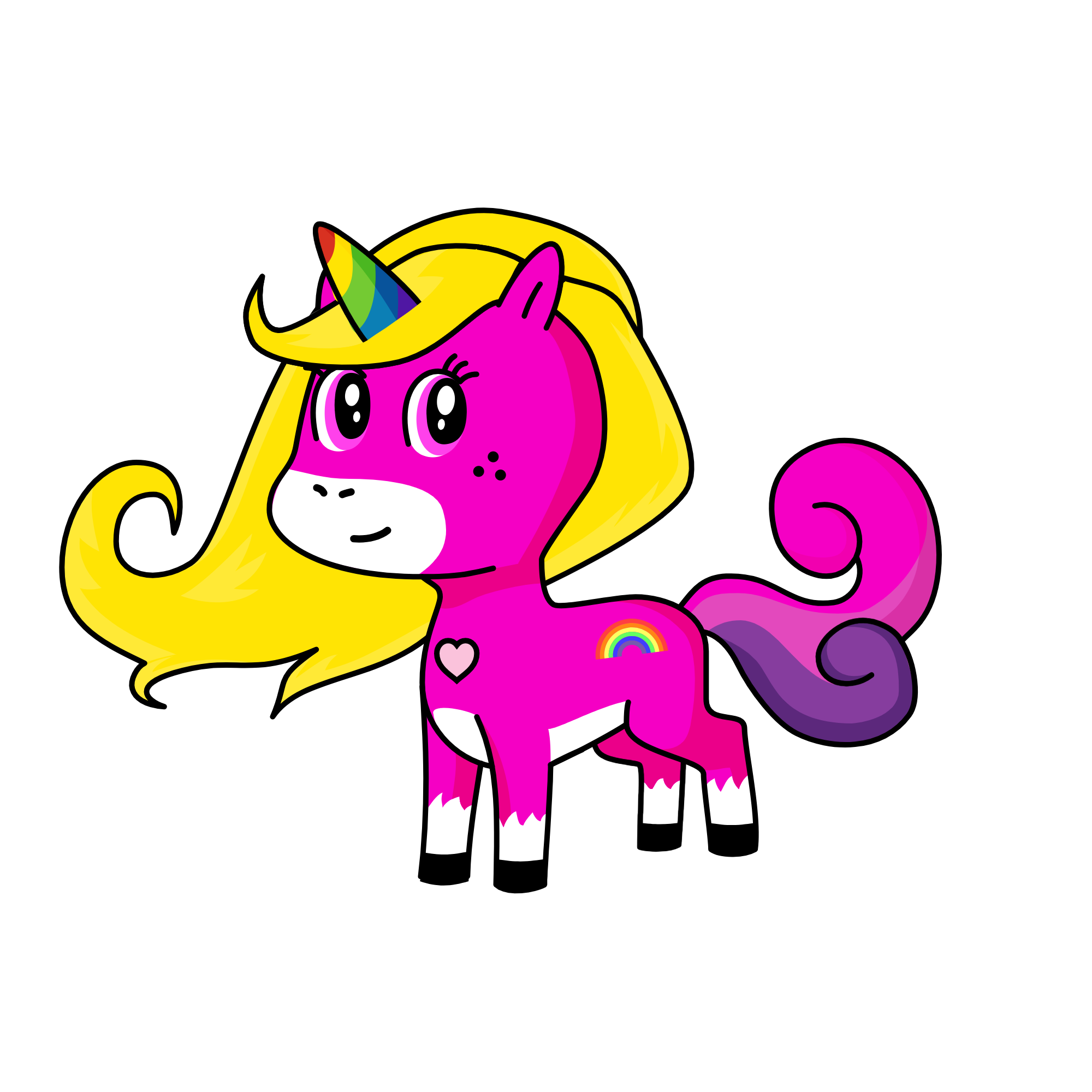 Bella parker, the unicorn
