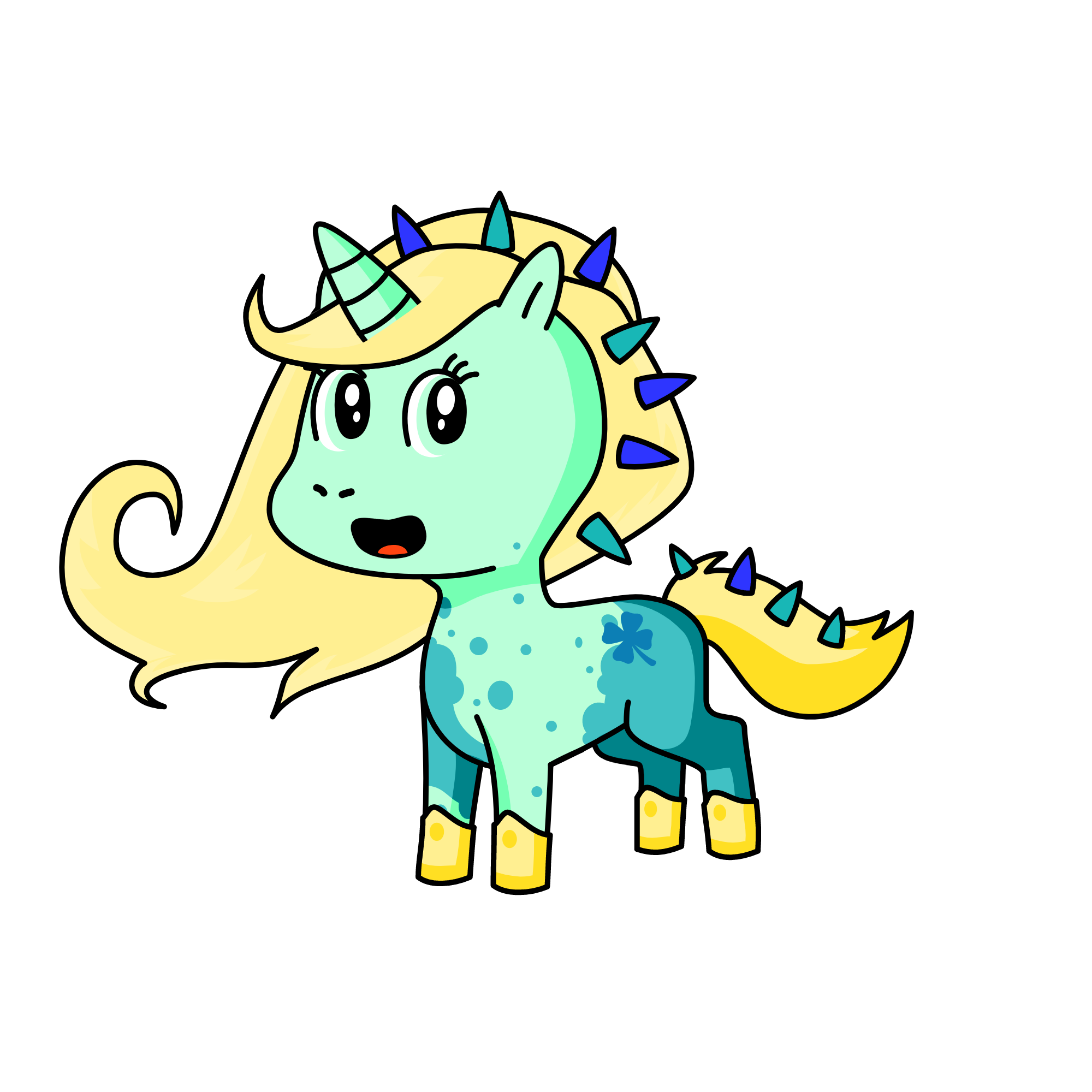 Wisp, the unicorn