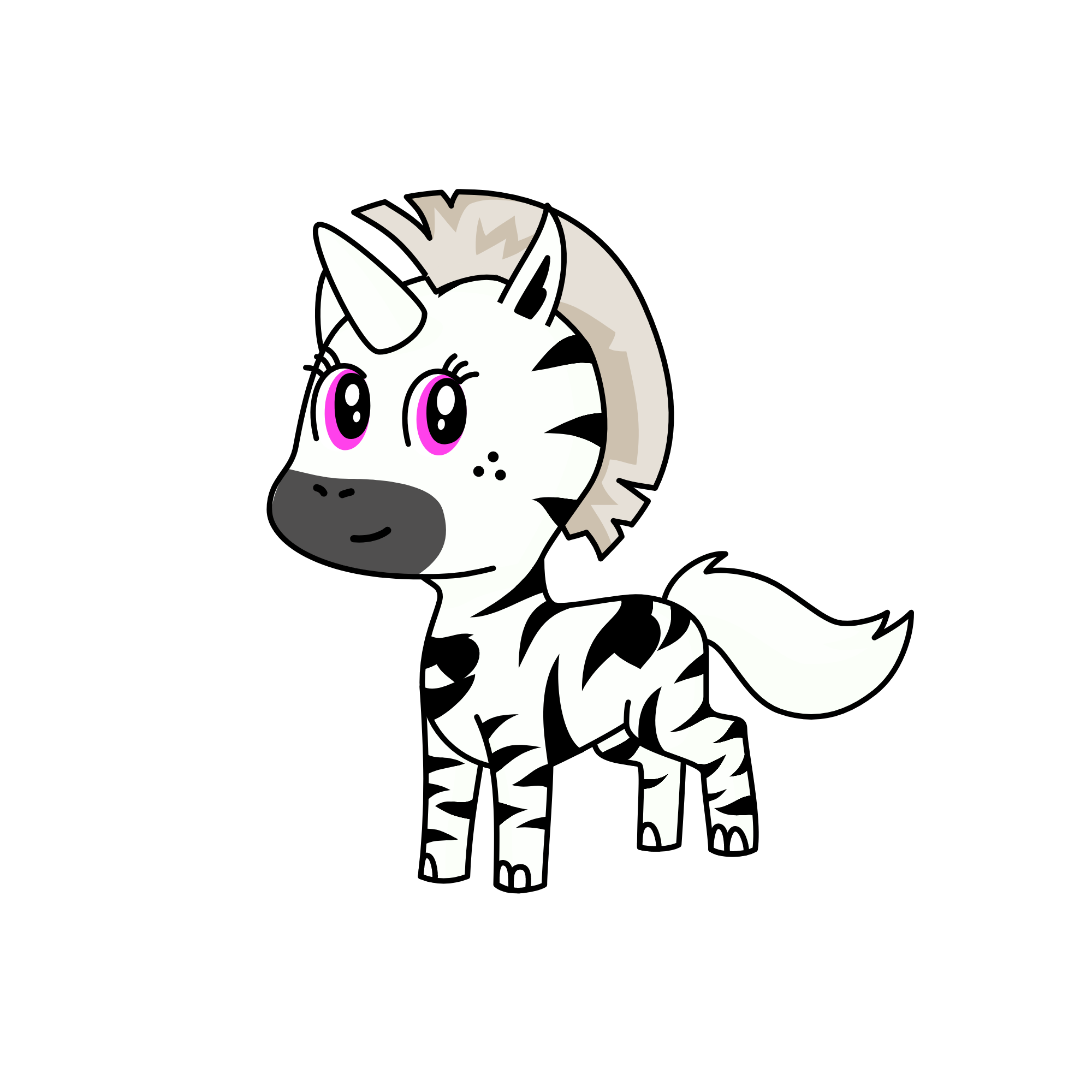 zebralza, the unicorn