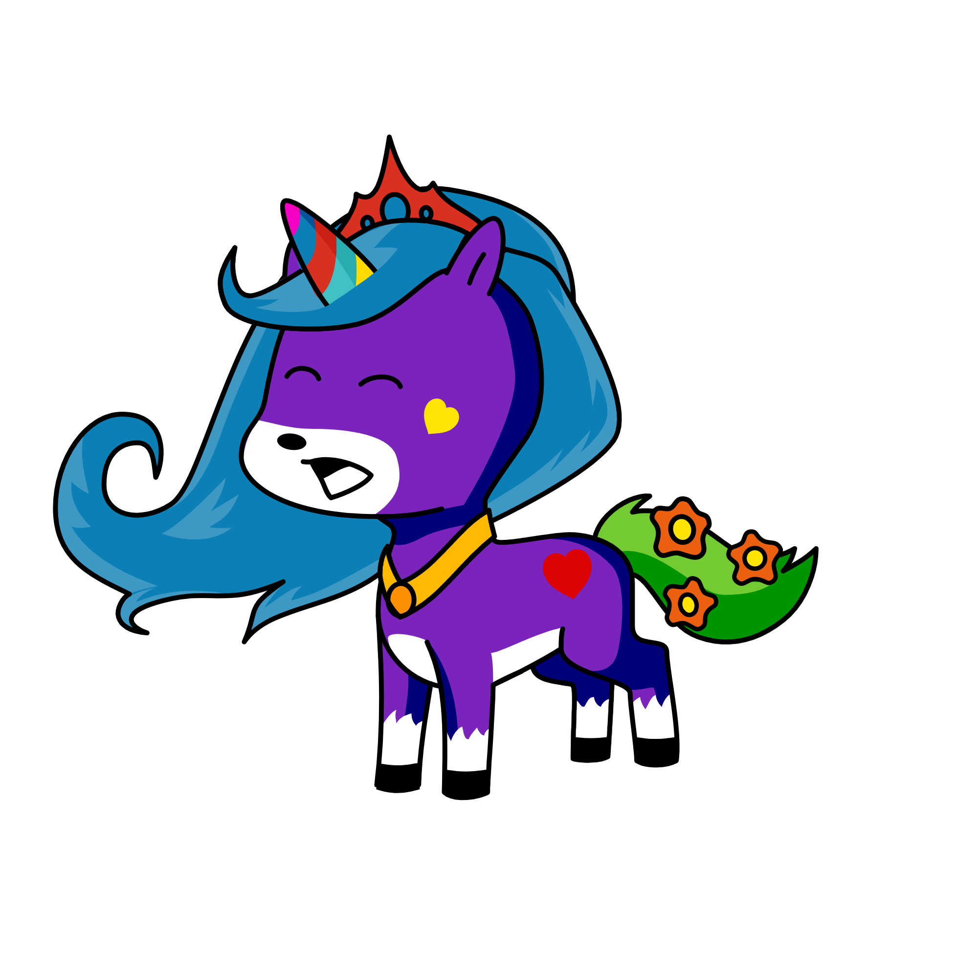 HOW DO I GET HATS AND DIFFERENT HORNS, the unicorn