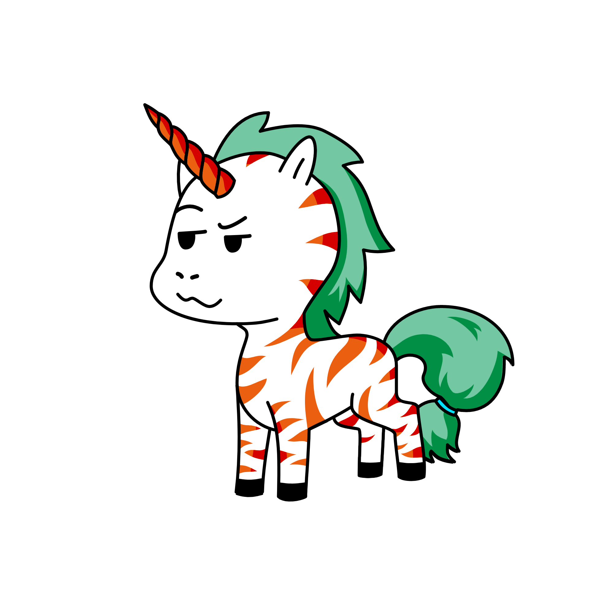 I HEART PP, the unicorn