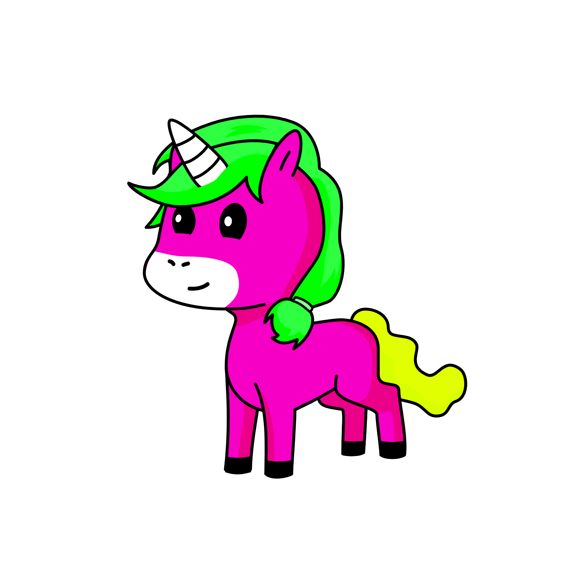 I EAT PP, the unicorn