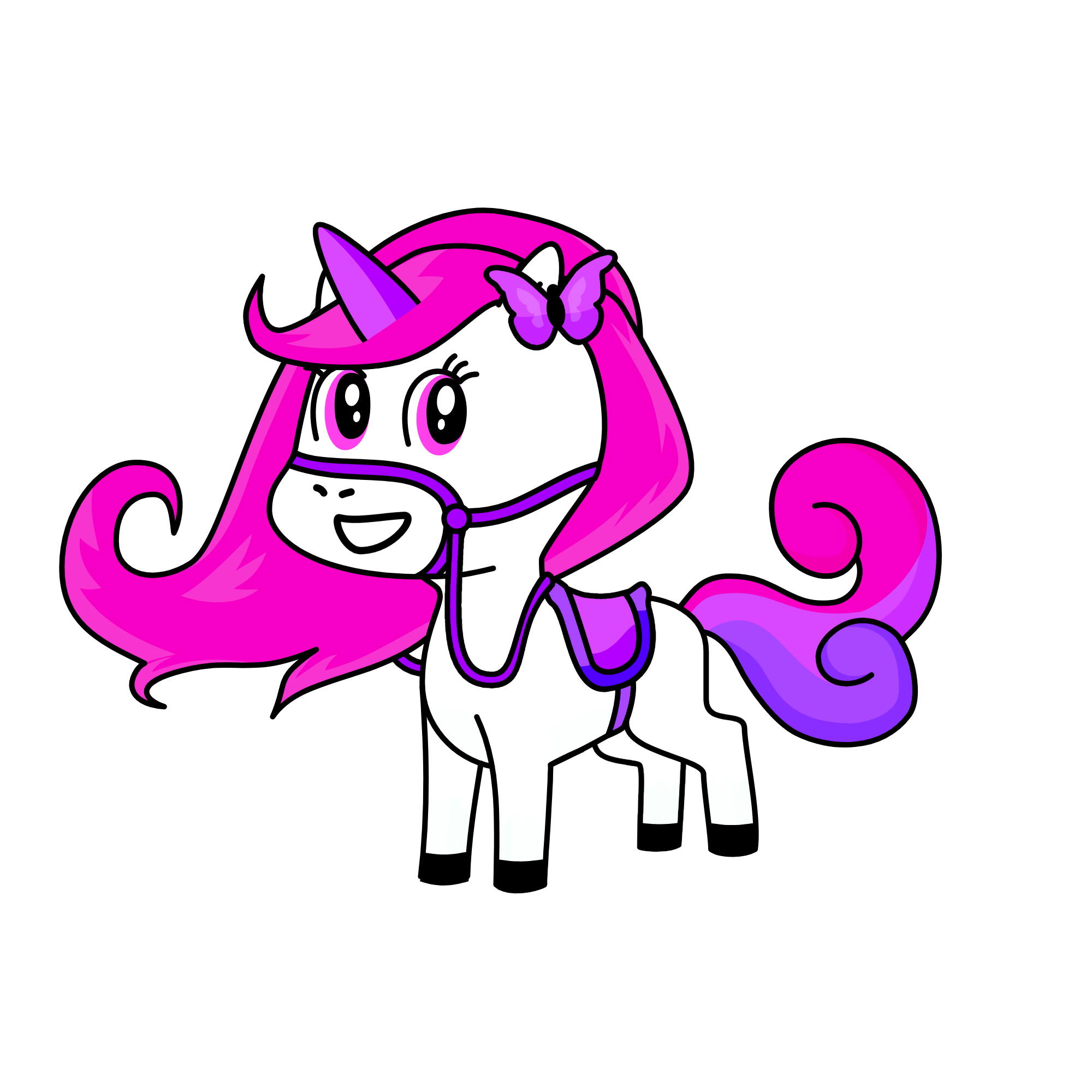 SnowShine, the unicorn
