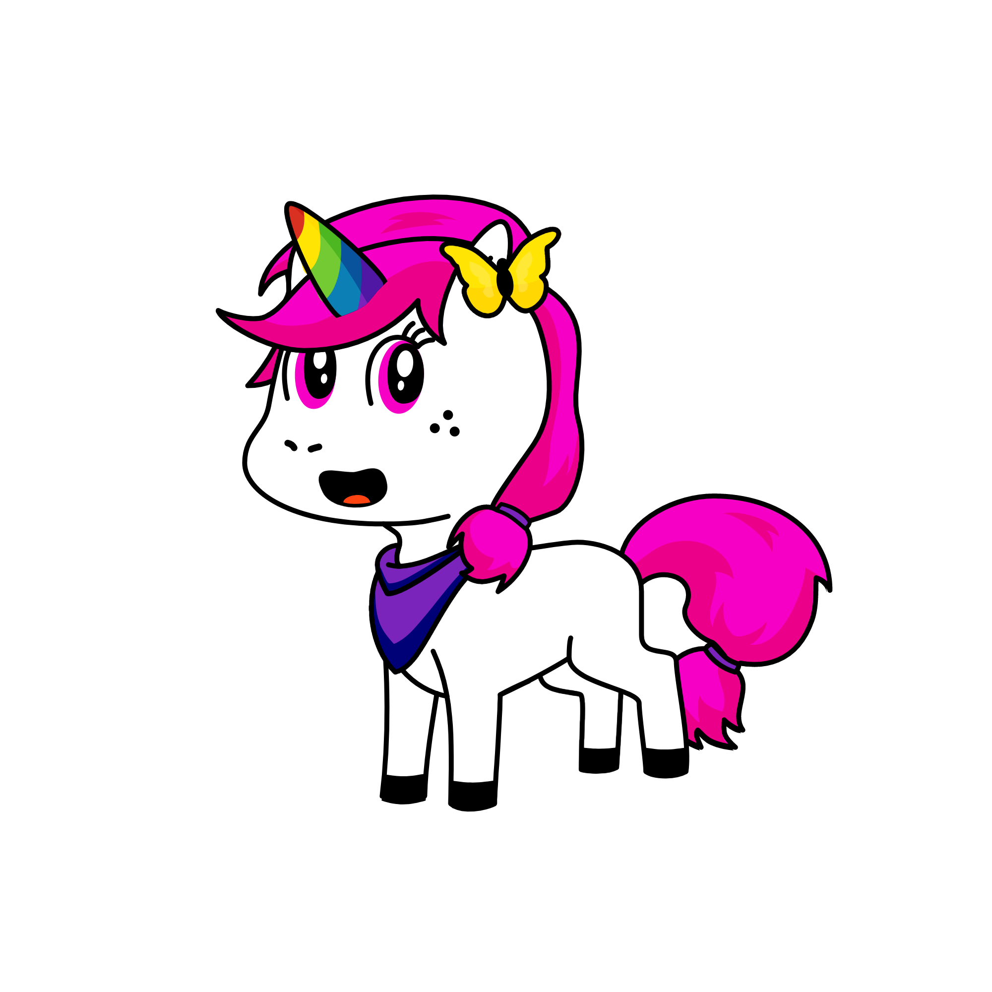 Shimmer, the unicorn