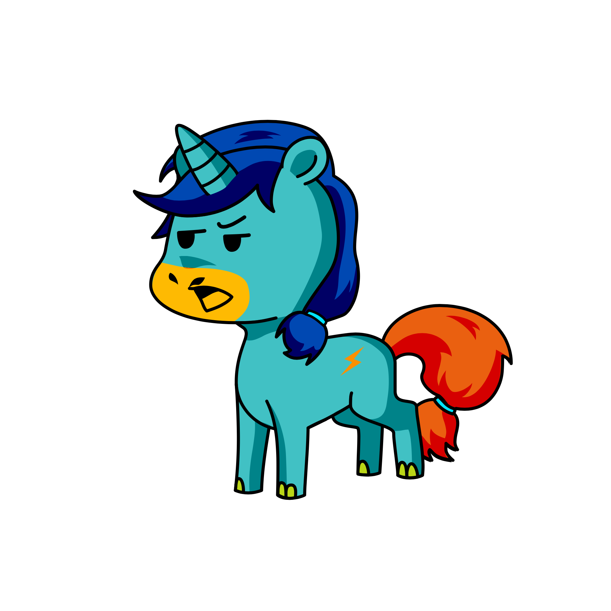 super stupid bunnysquril23w4e5r6tyuijbhvg, the unicorn