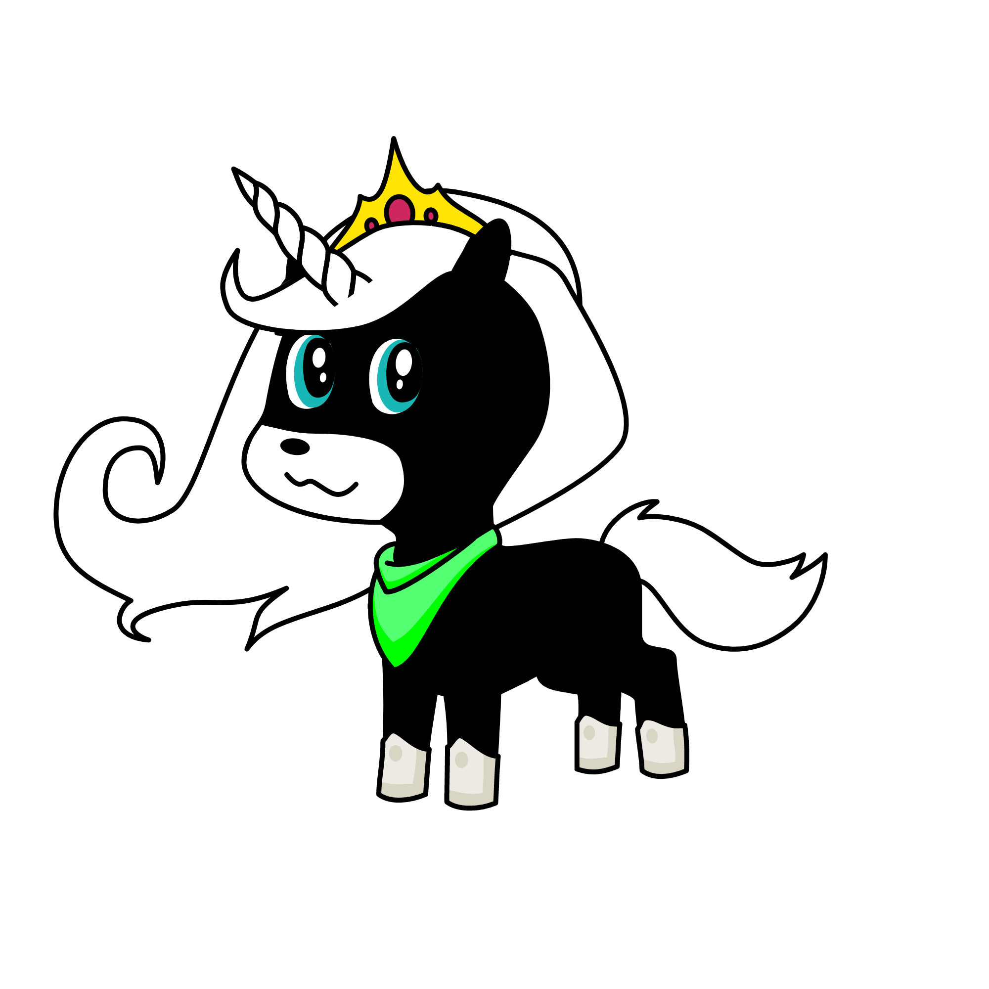 Oreo, the unicorn