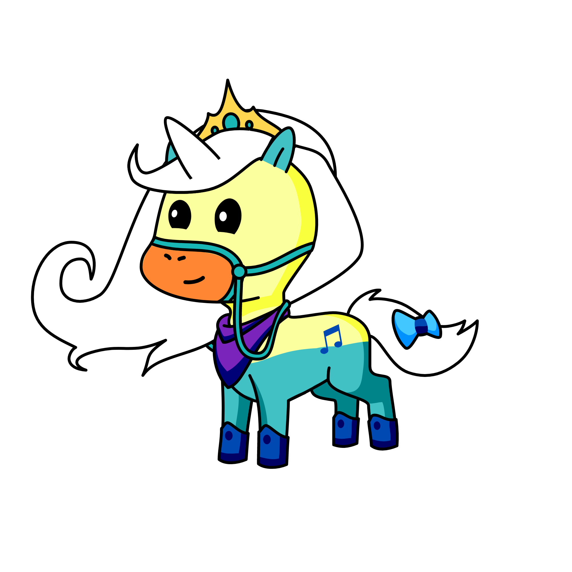 rainha elza a, the unicorn