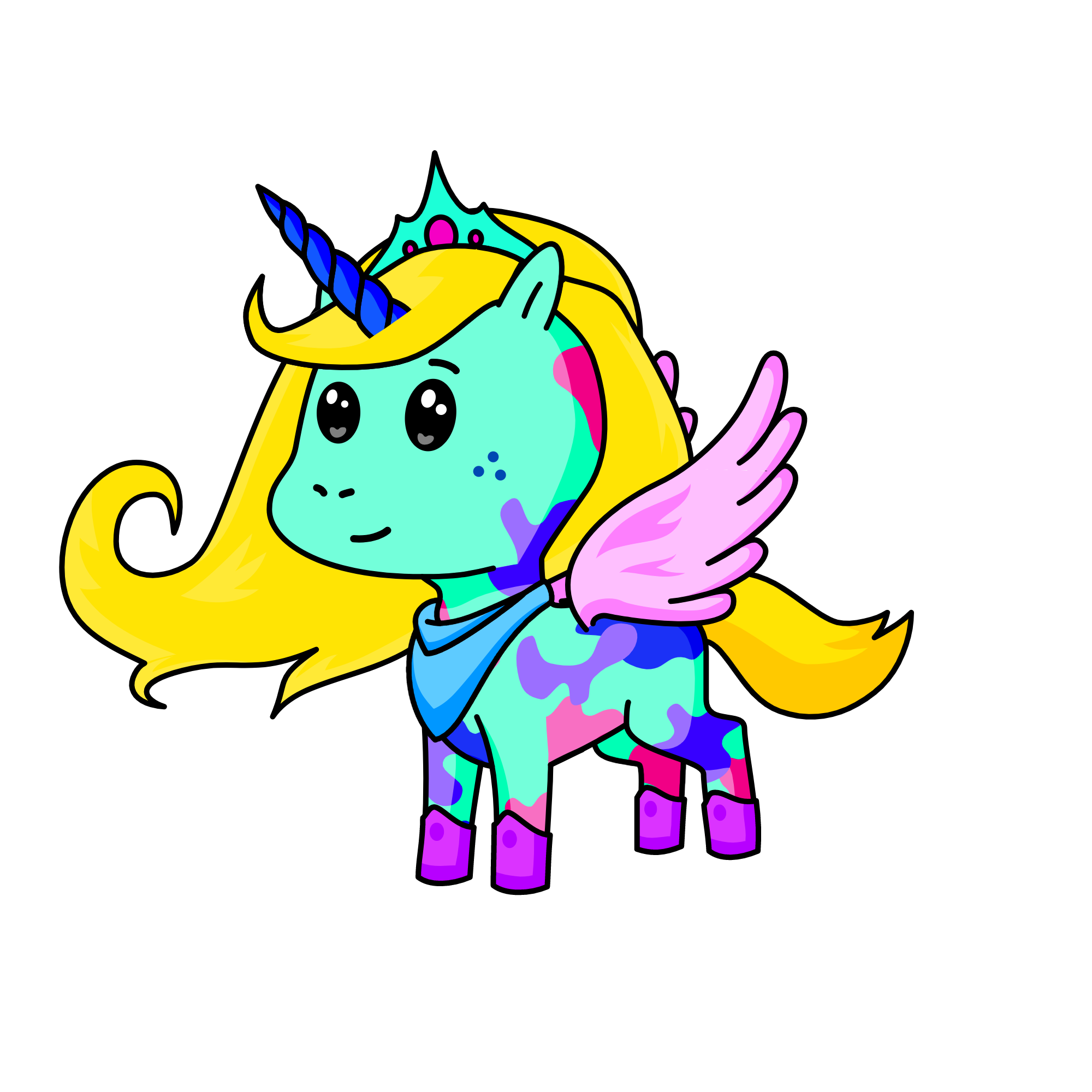 Alice, the unicorn