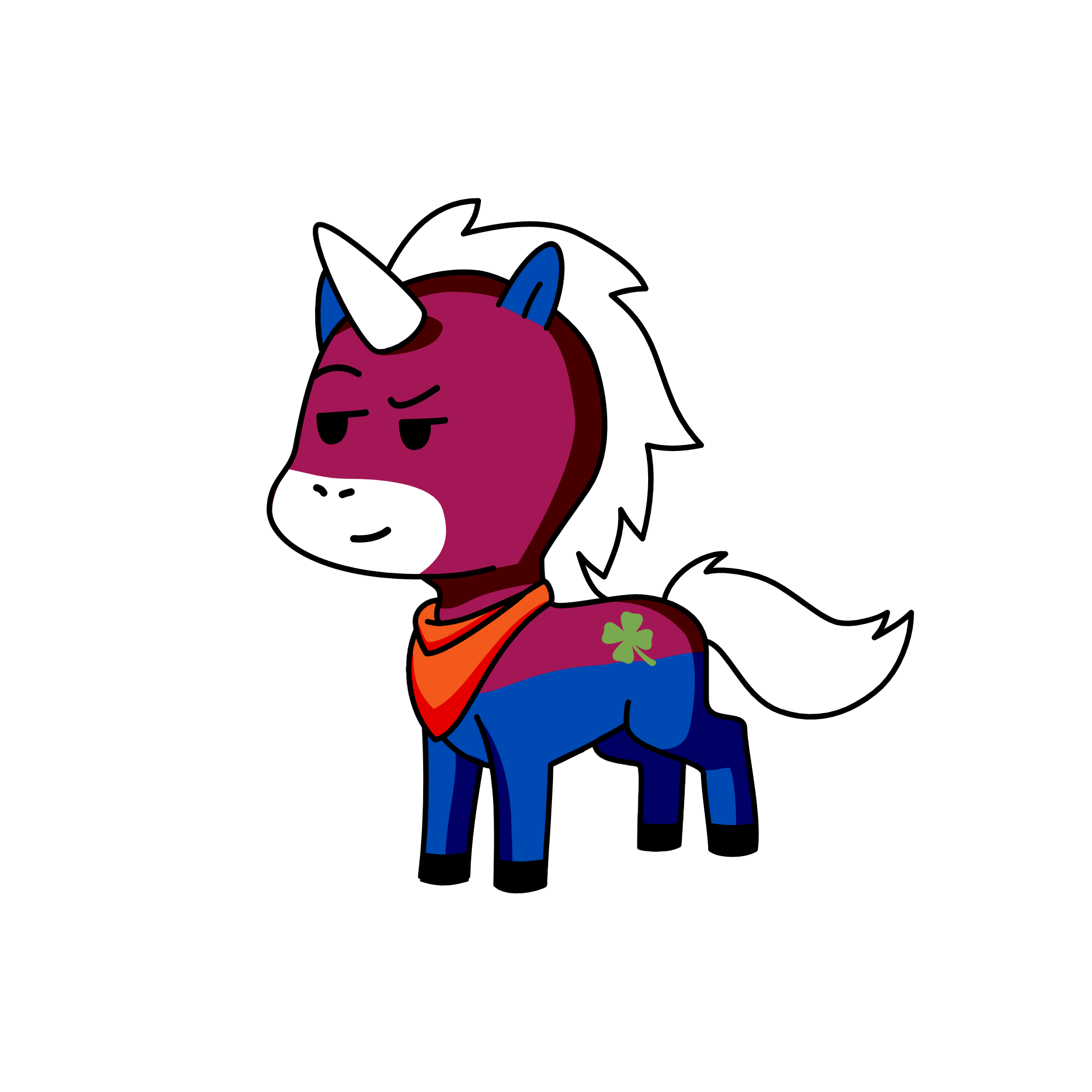 poosh, the unicorn