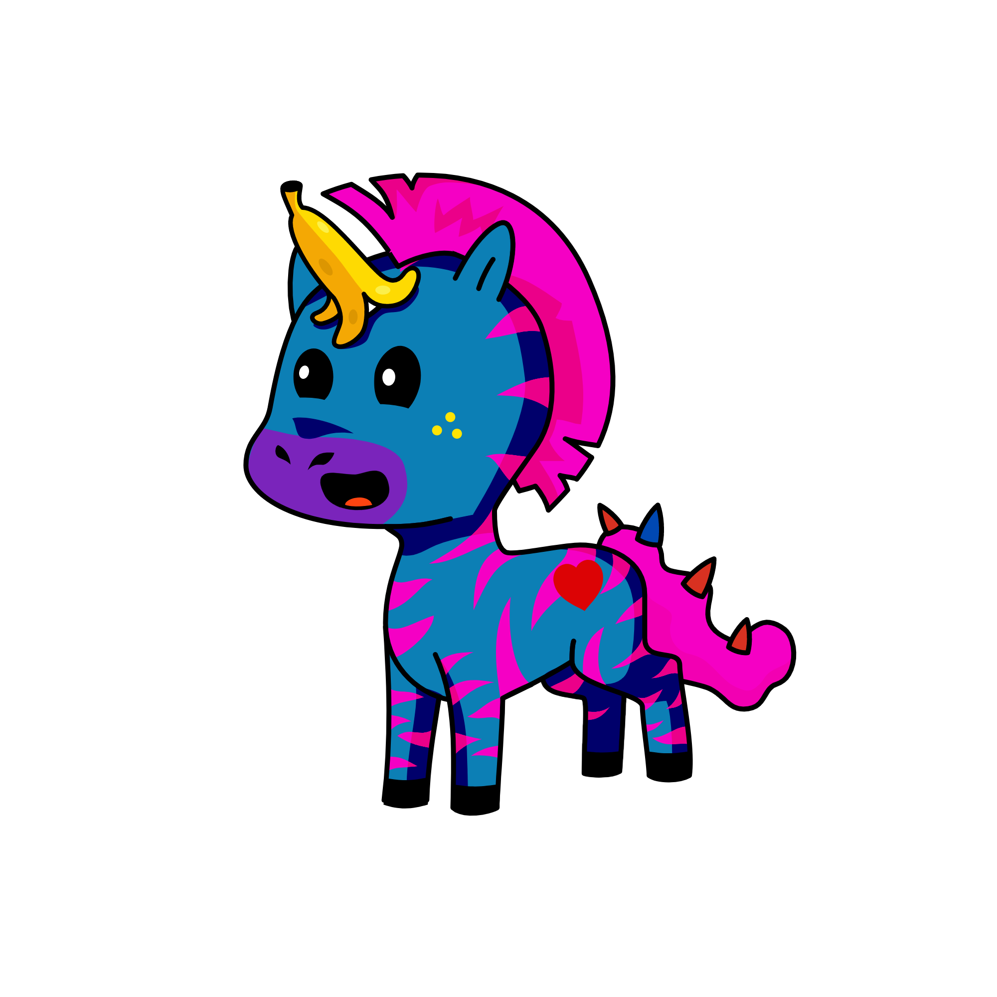popo, the unicorn