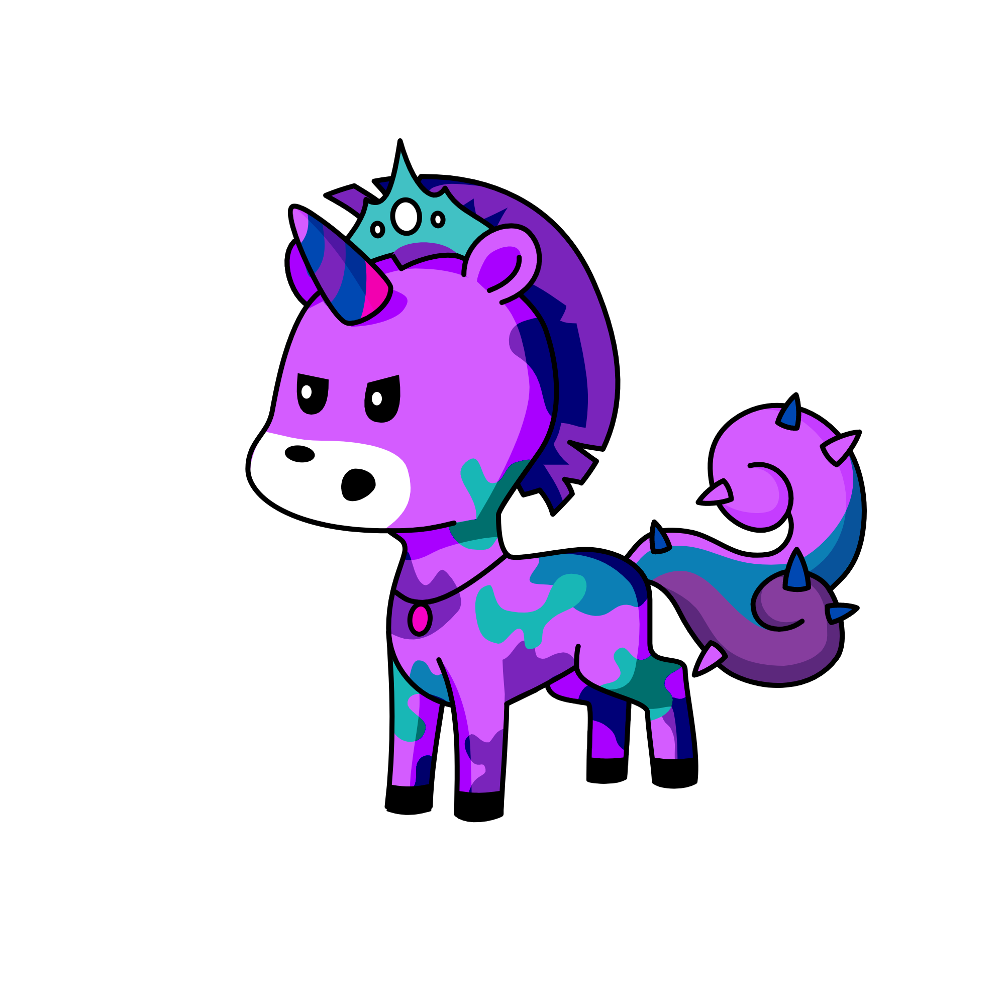 king of the galaxy, the unicorn