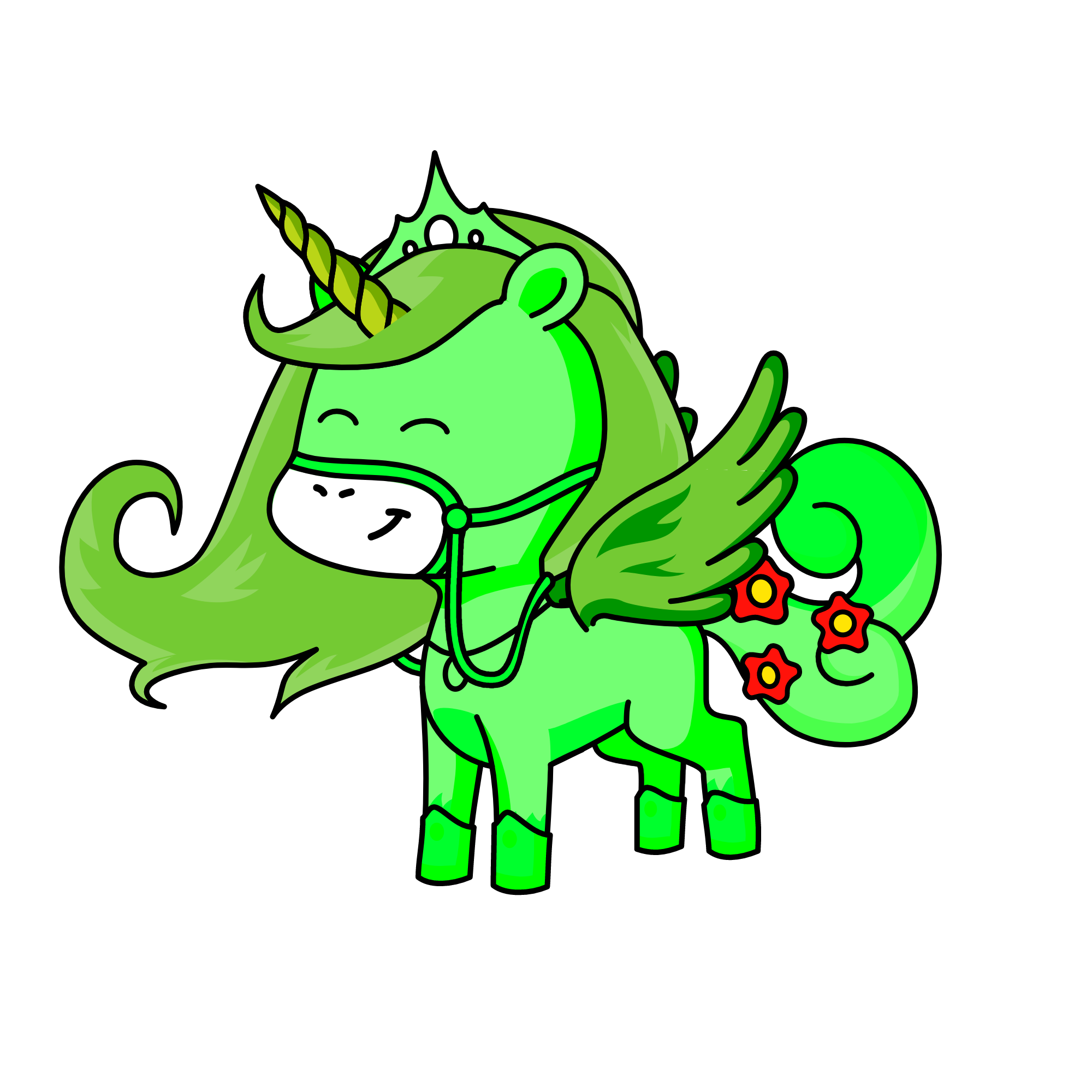 Nature Queen, the unicorn