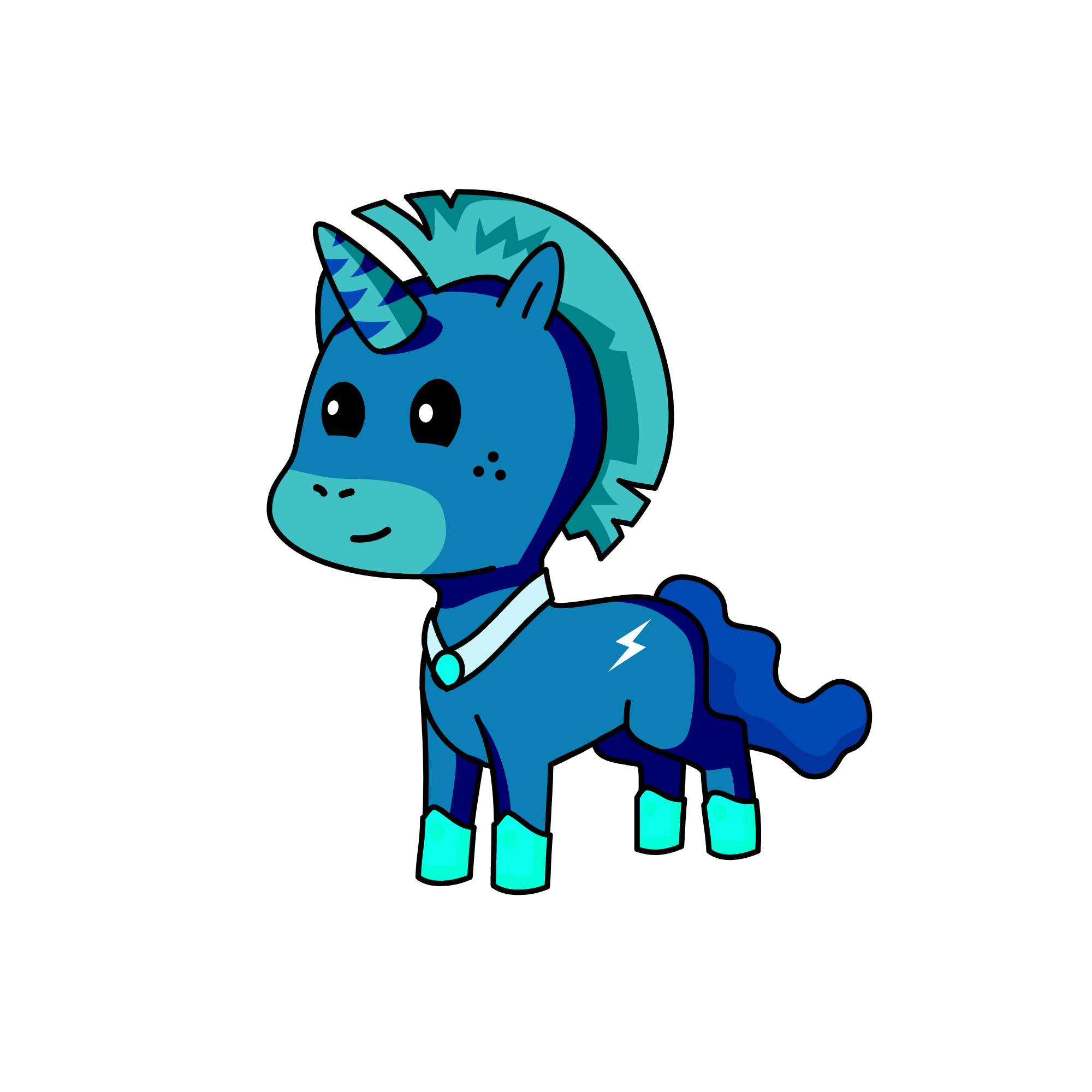 Oceanis, the unicorn