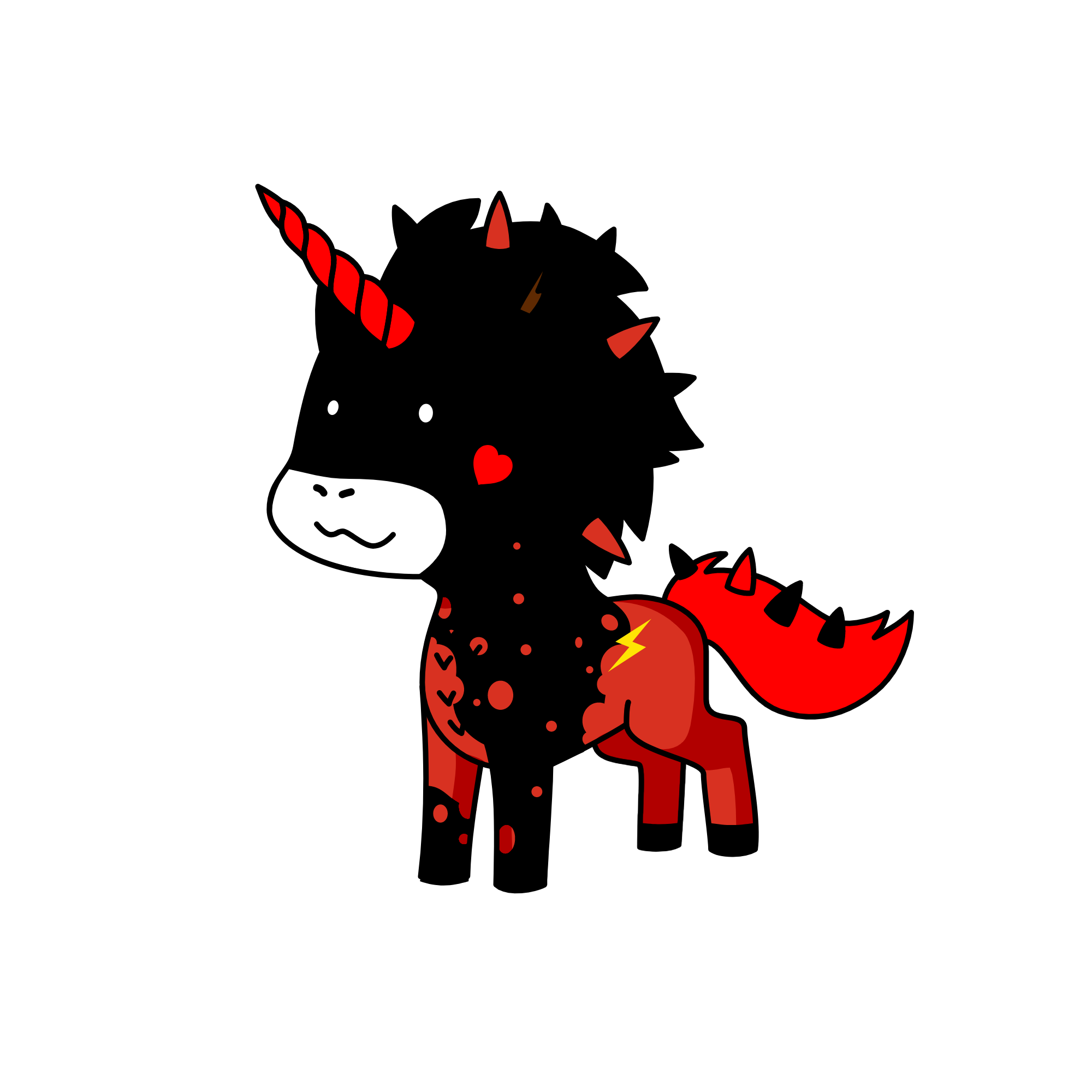 Demon, the unicorn