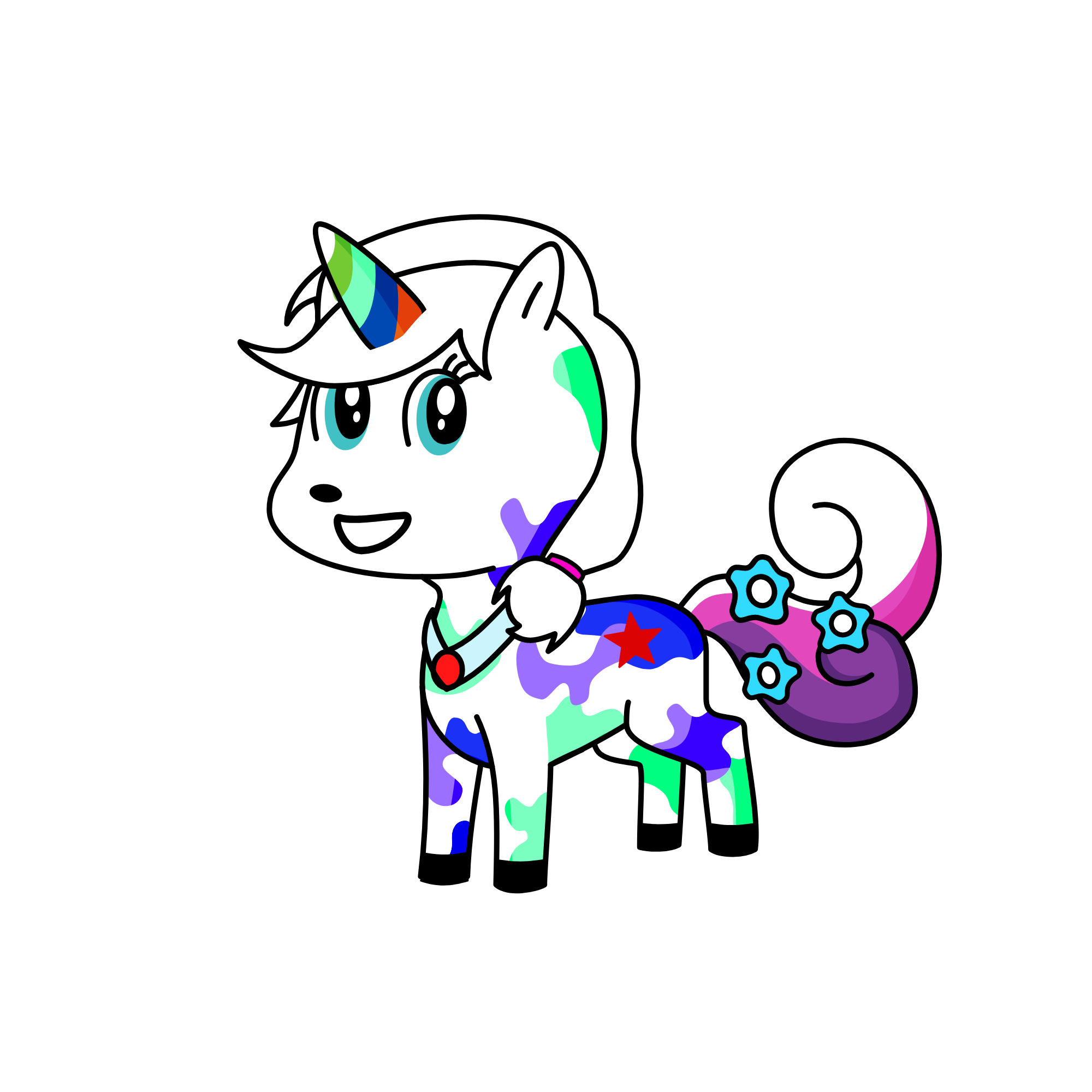 Mawshka, the unicorn