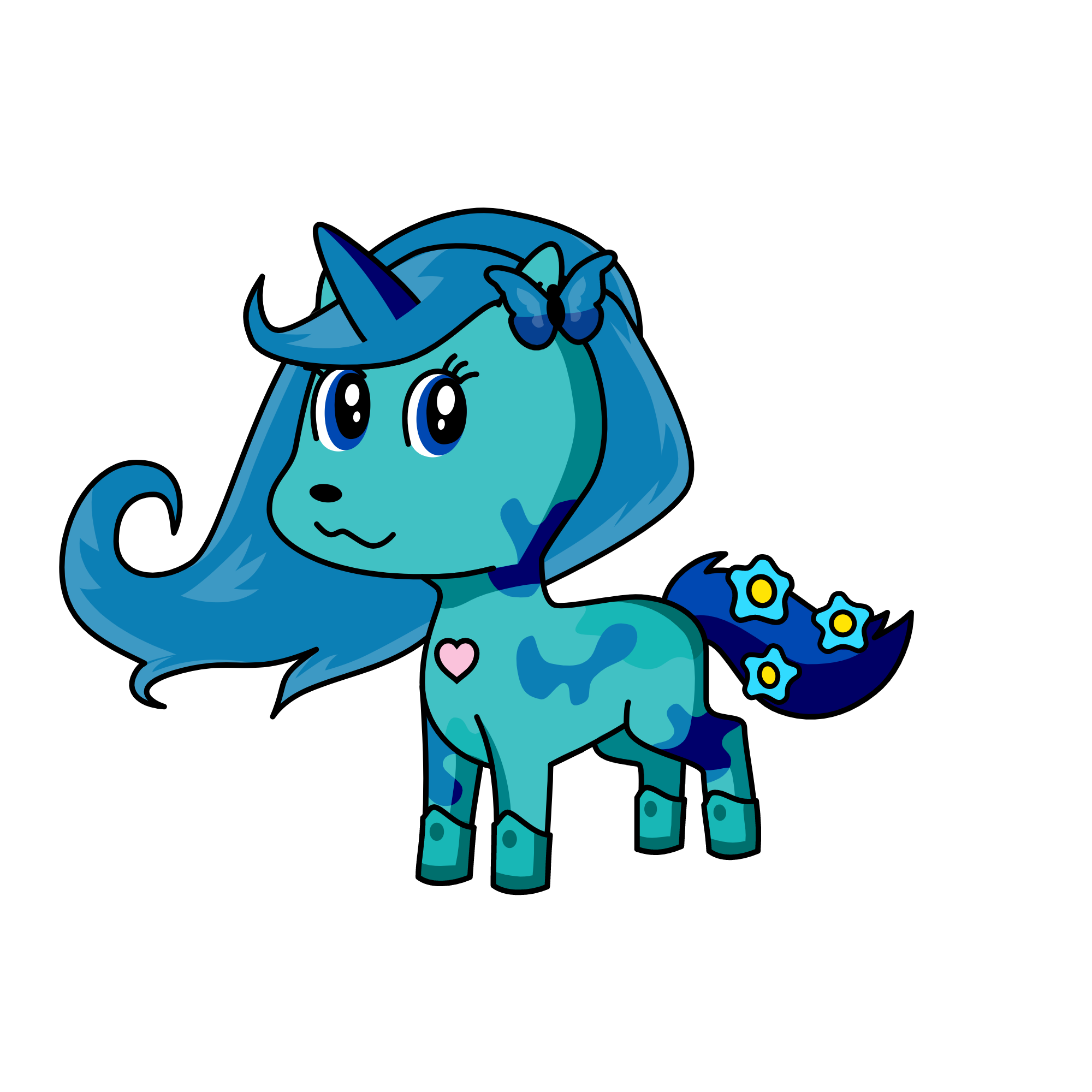 Fluca, the unicorn